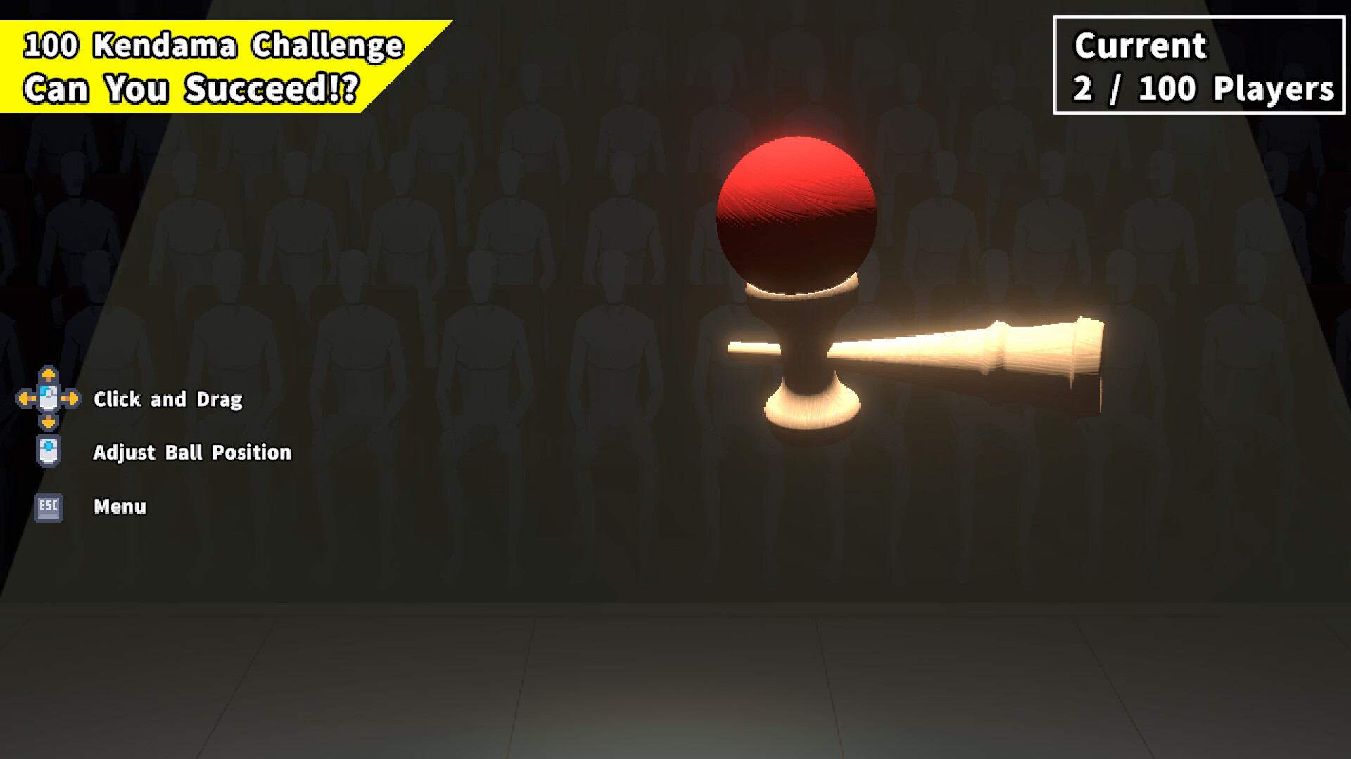 subject - The Kendama Challenge: 100 Players