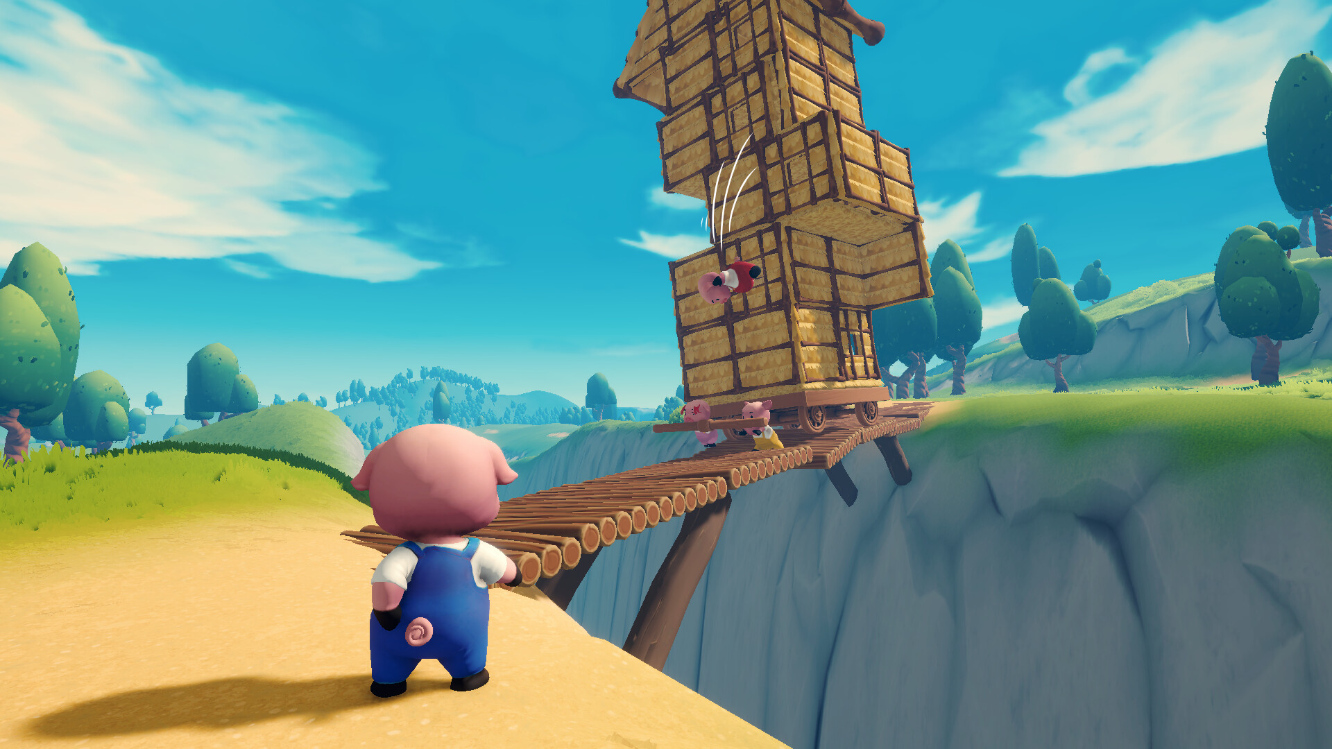 Pigs and Wolf - Screenshot 1