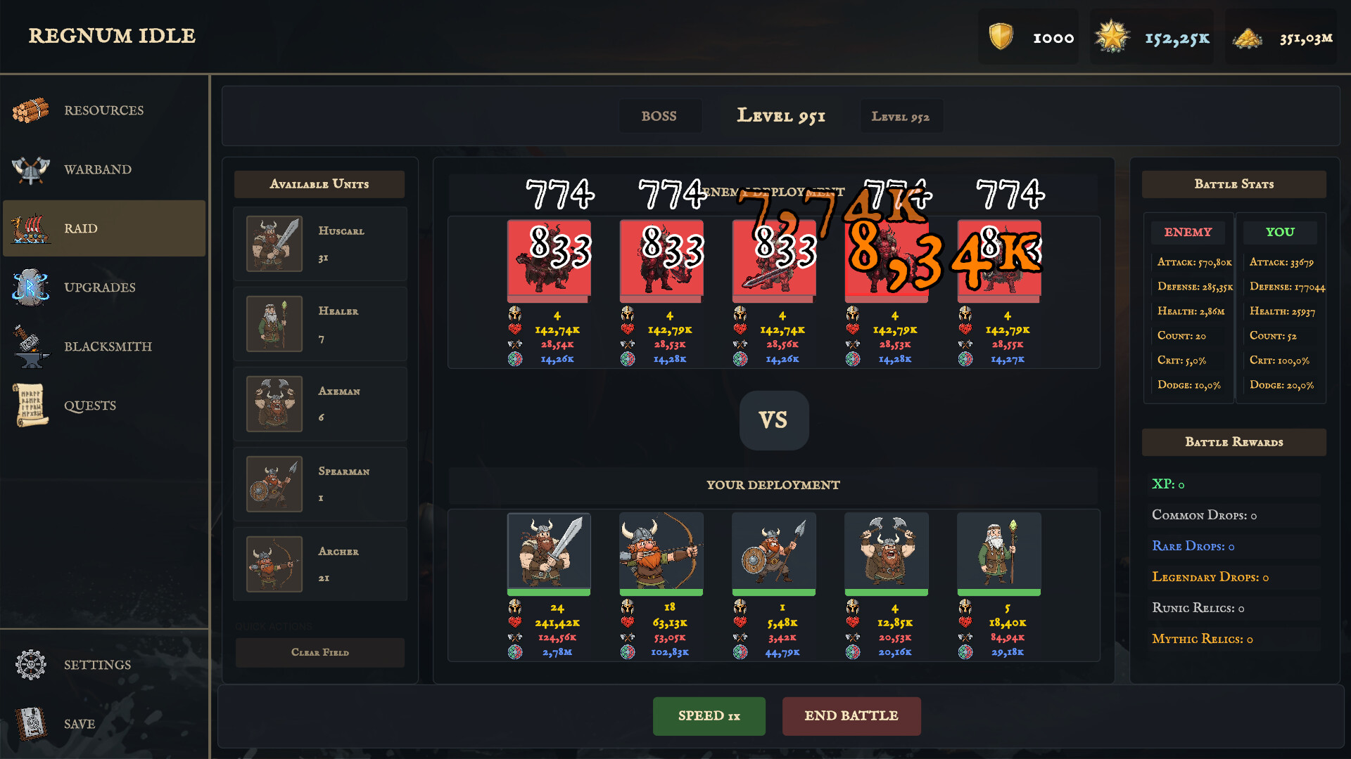 Regnum Idle - Screenshot 2