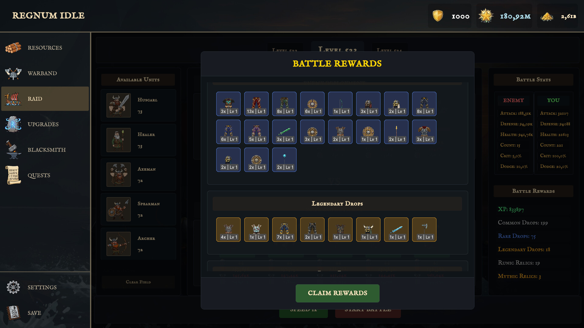 Regnum Idle - Screenshot 8