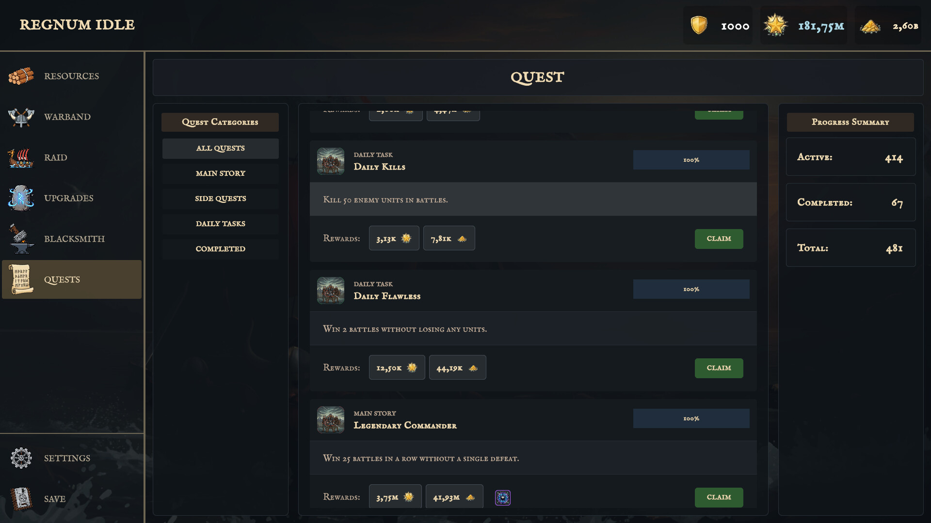 Regnum Idle - Screenshot 6