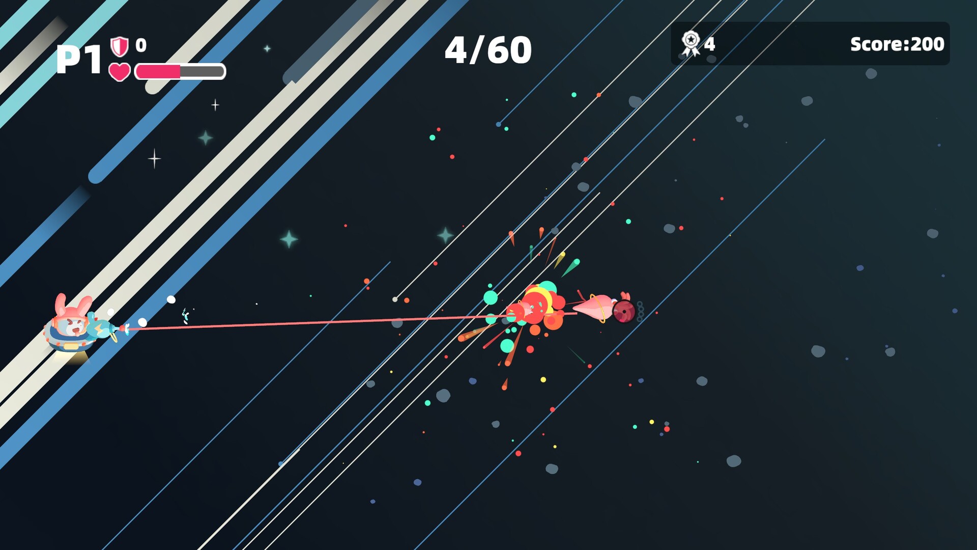 Unanchored Spaceshooting - Screenshot 1