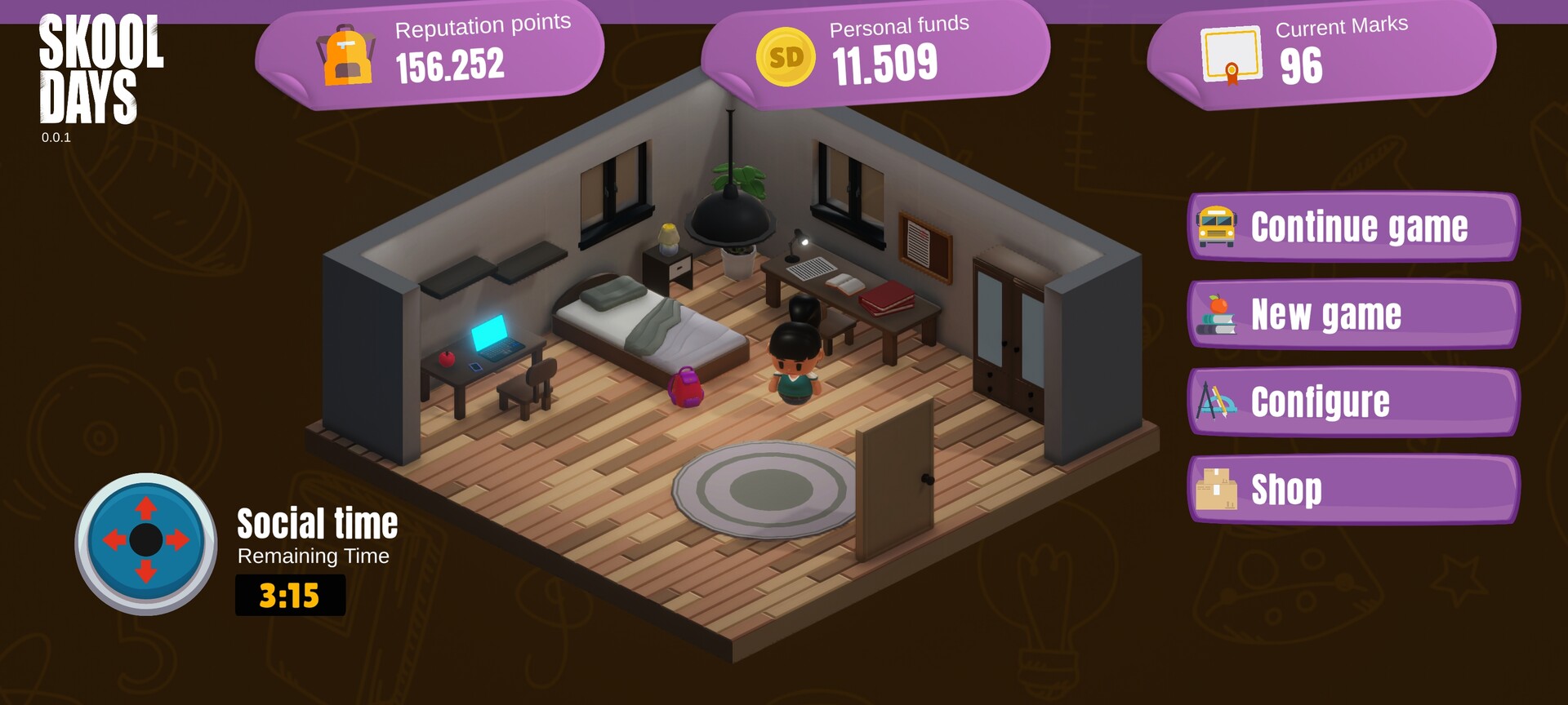 Skool Days - Screenshot 2