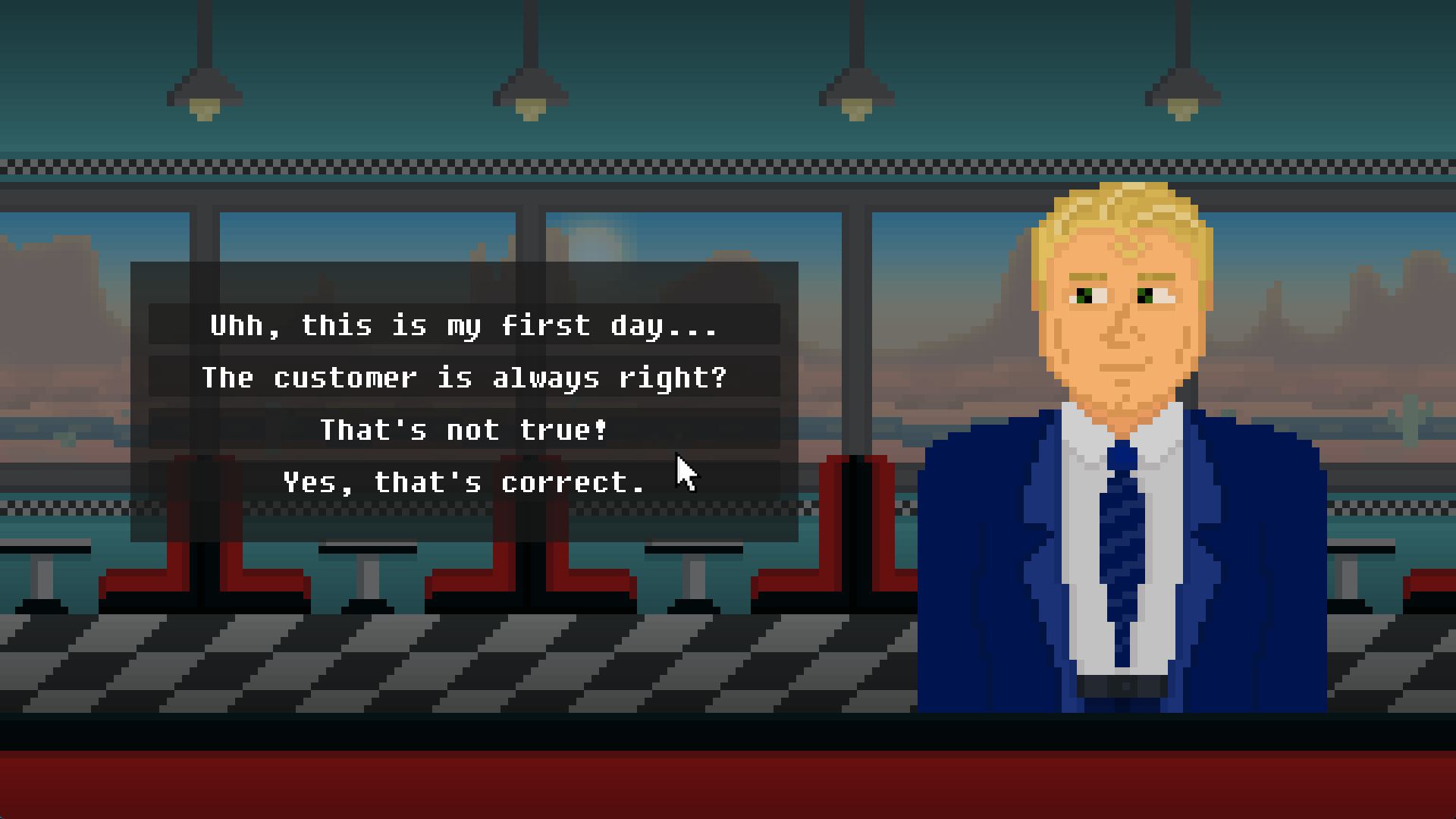 Purgatory Pitstop - Screenshot 1