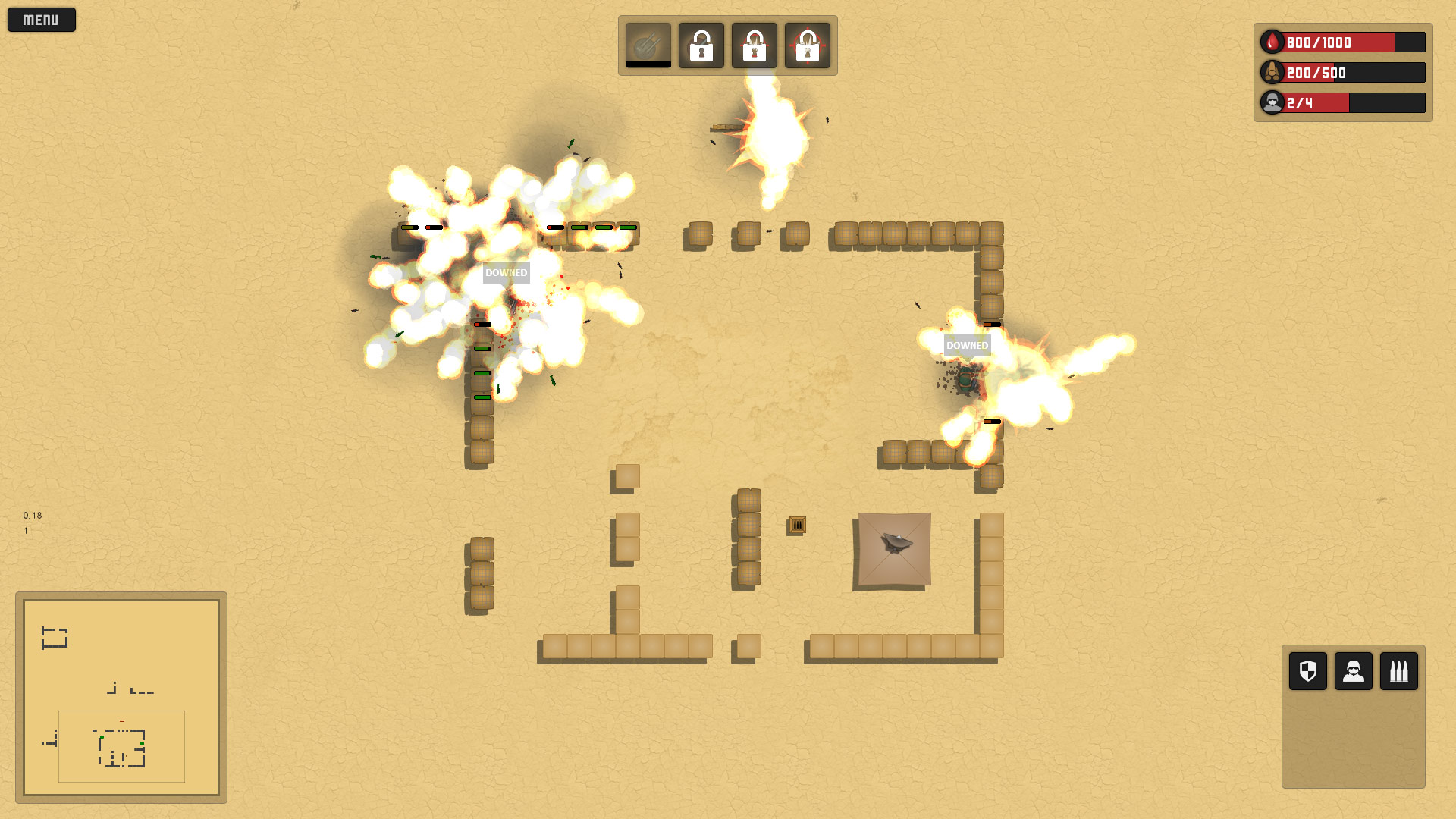 Firebase Defence - Screenshot 2