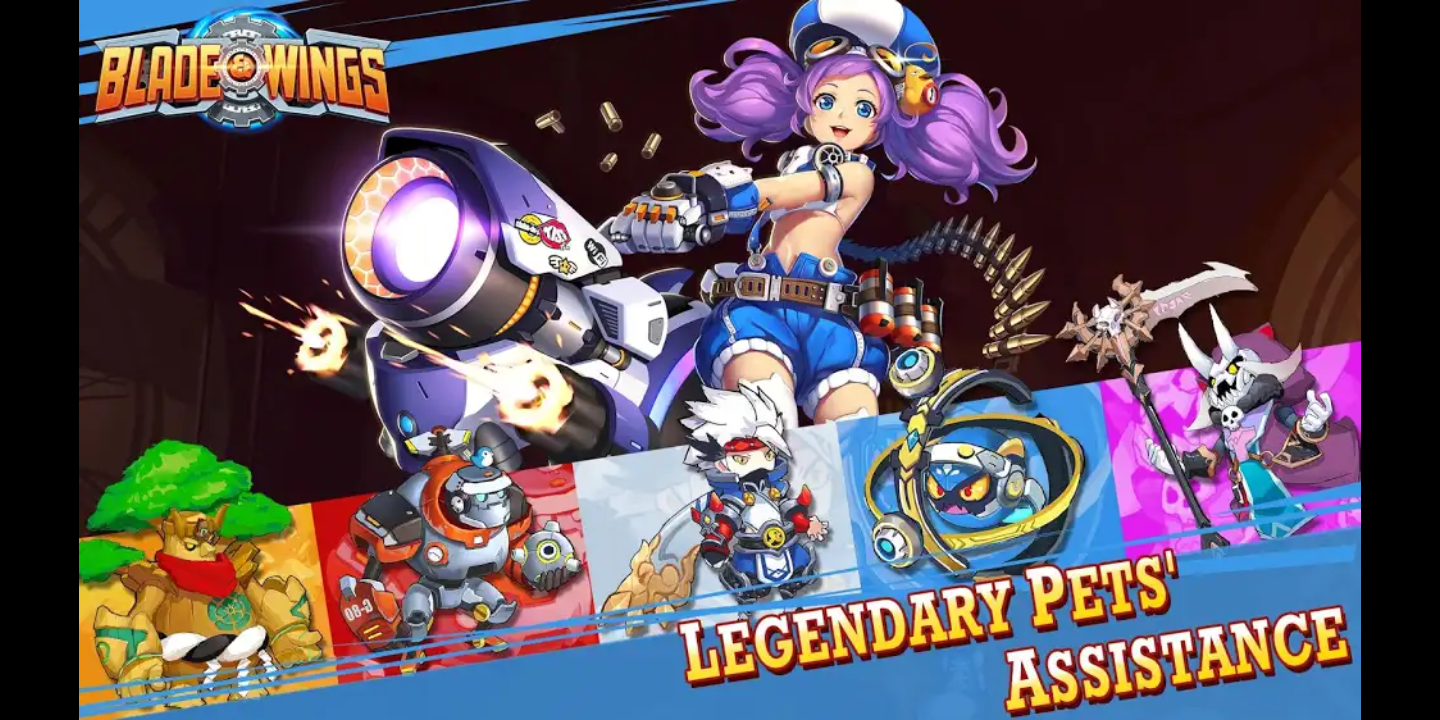 Blade and Wings: Future Fantasy 3D Anime MMORPG Game - Screenshot 1