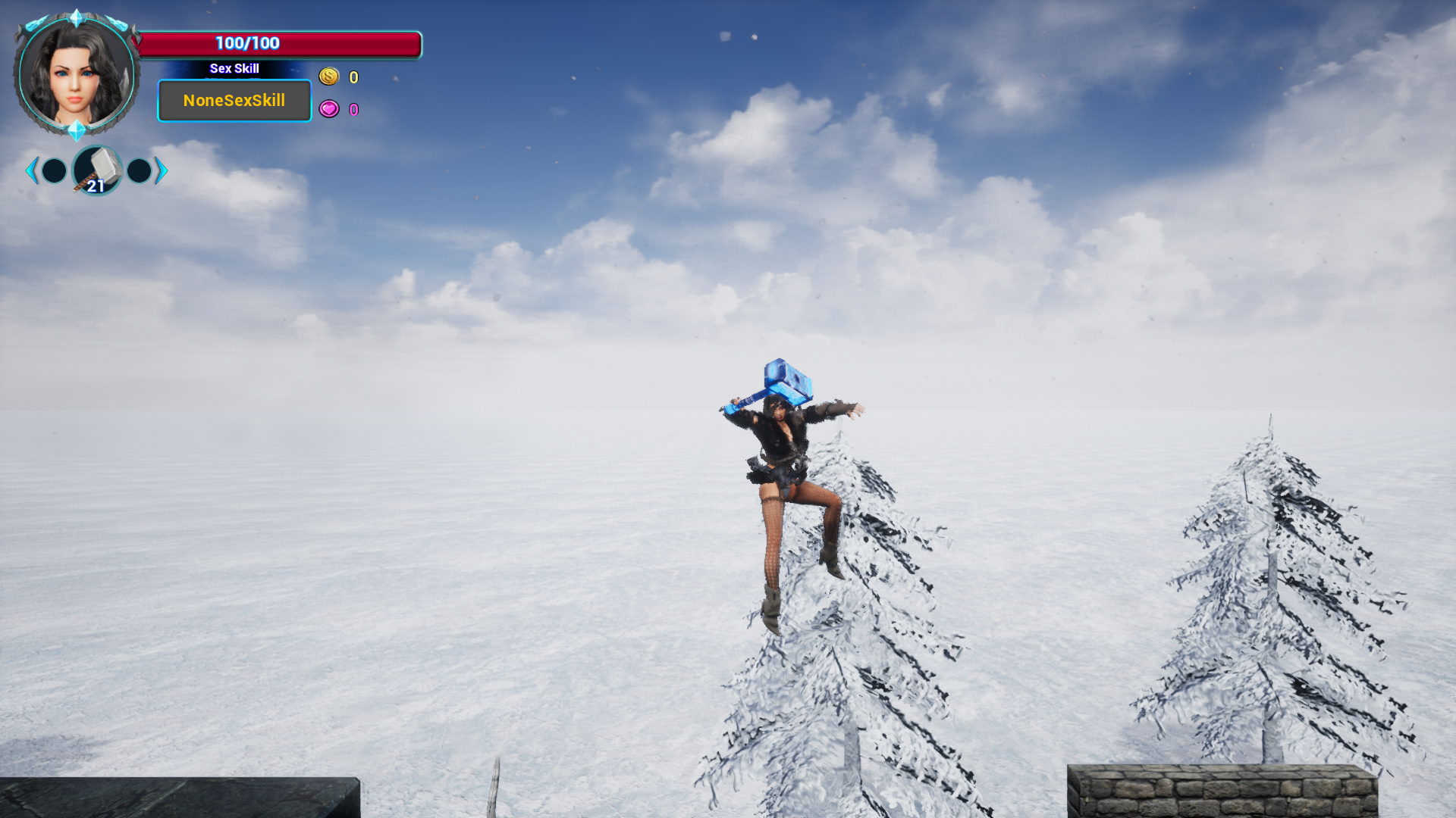 Ice and Fire of Maiden - Screenshot 1