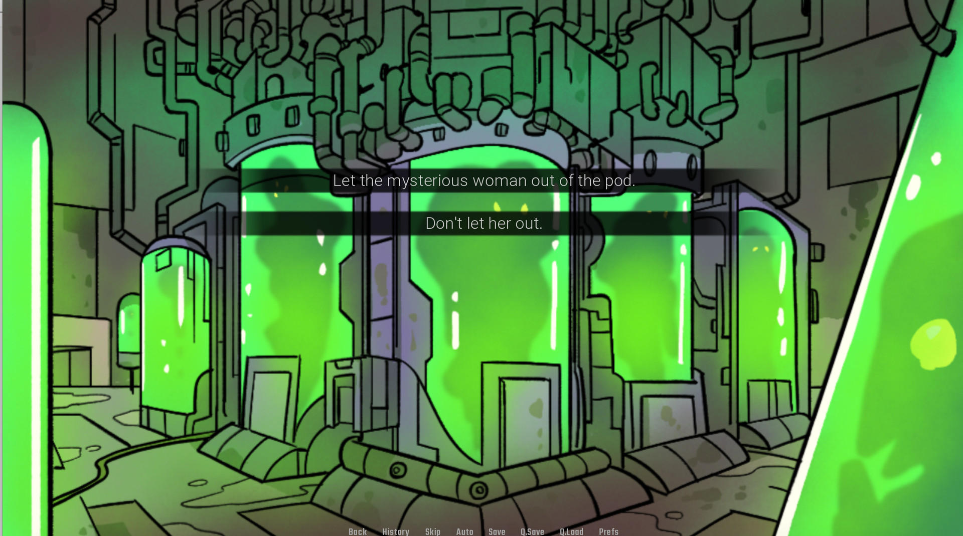 Distress: A Choice-Driven Sci-Fi Adventure - Screenshot 2