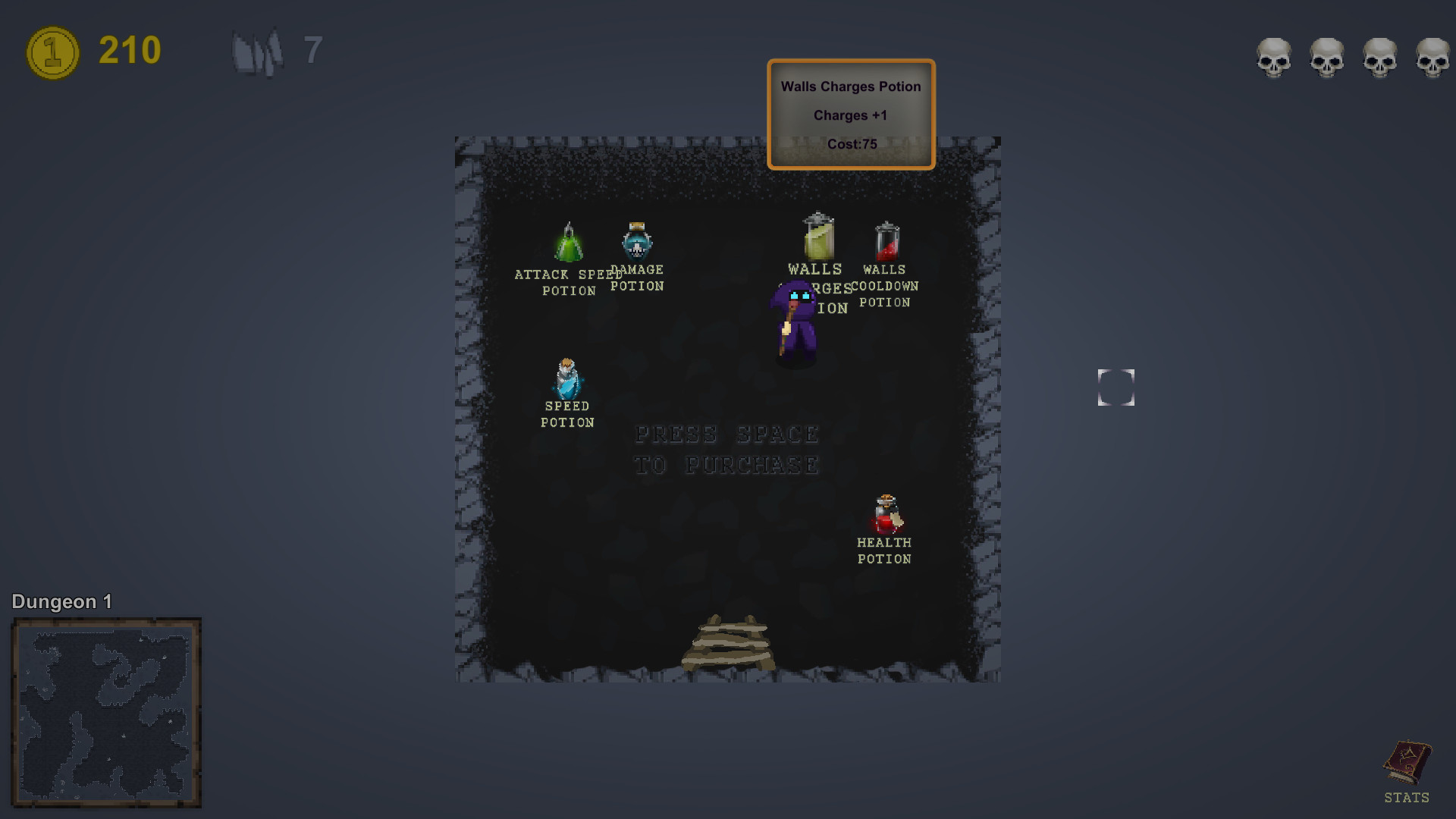 Dungeons of Necromancers - Screenshot 1