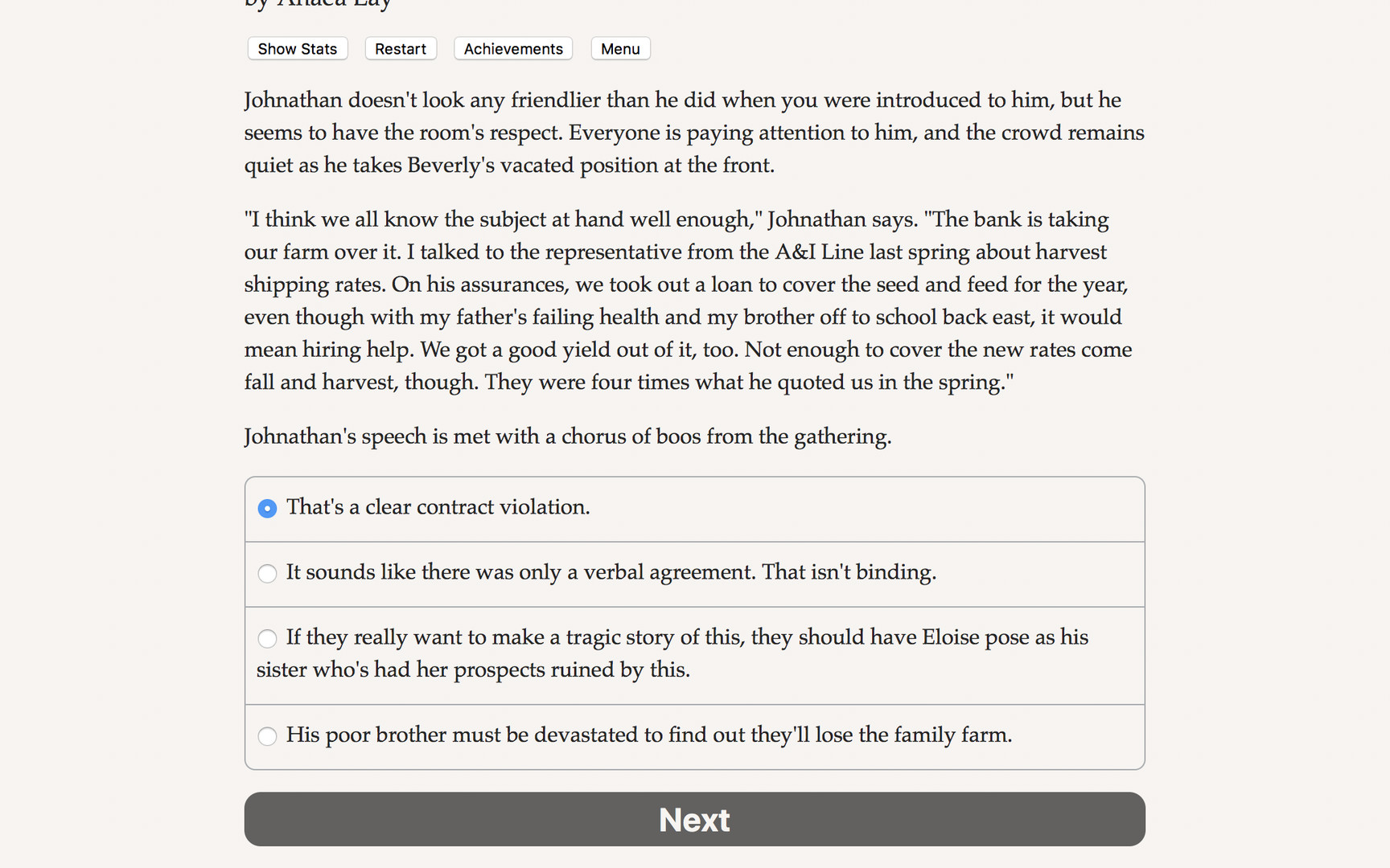 Gilded Rails - Screenshot 1