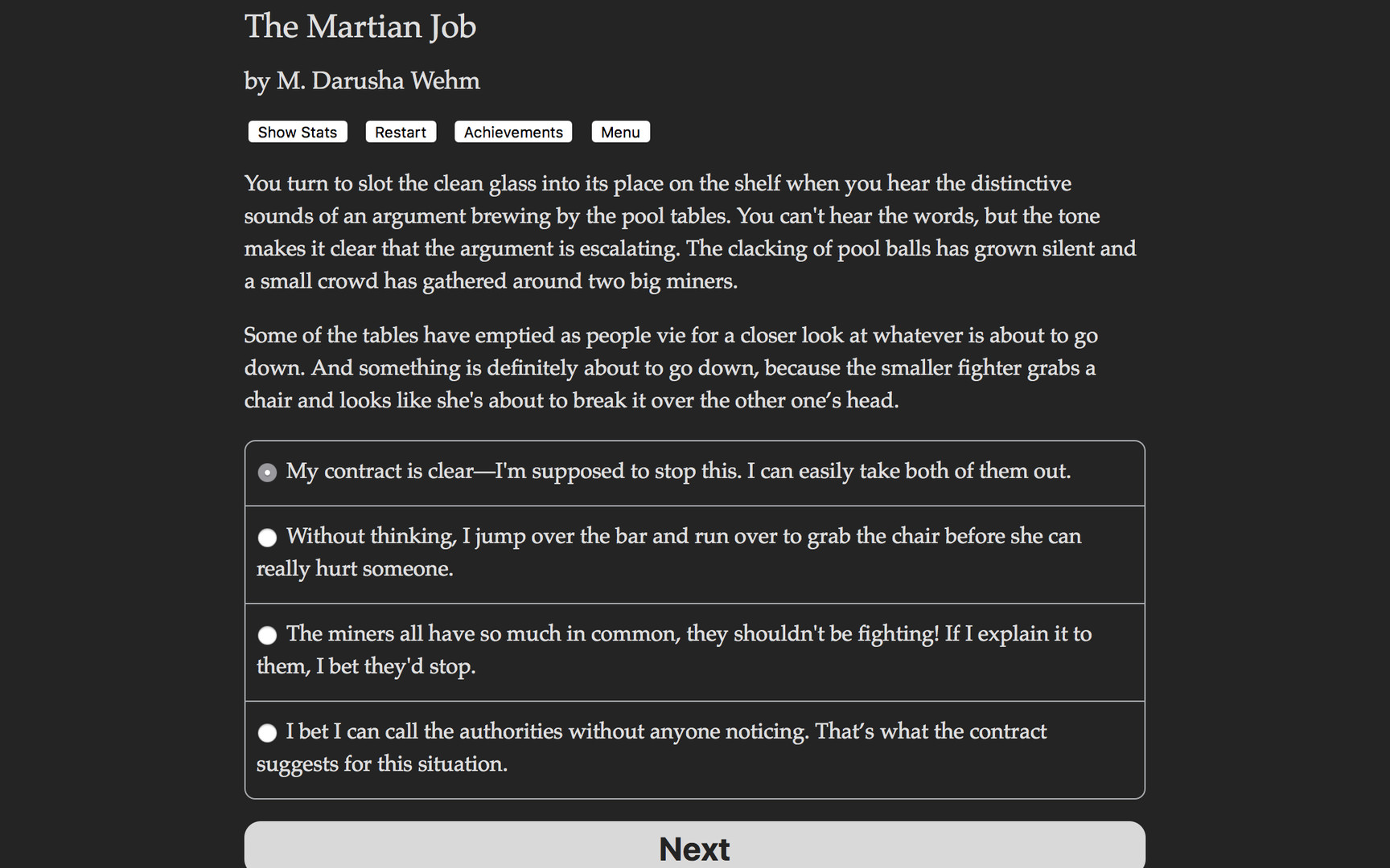The Martian Job - Screenshot 5
