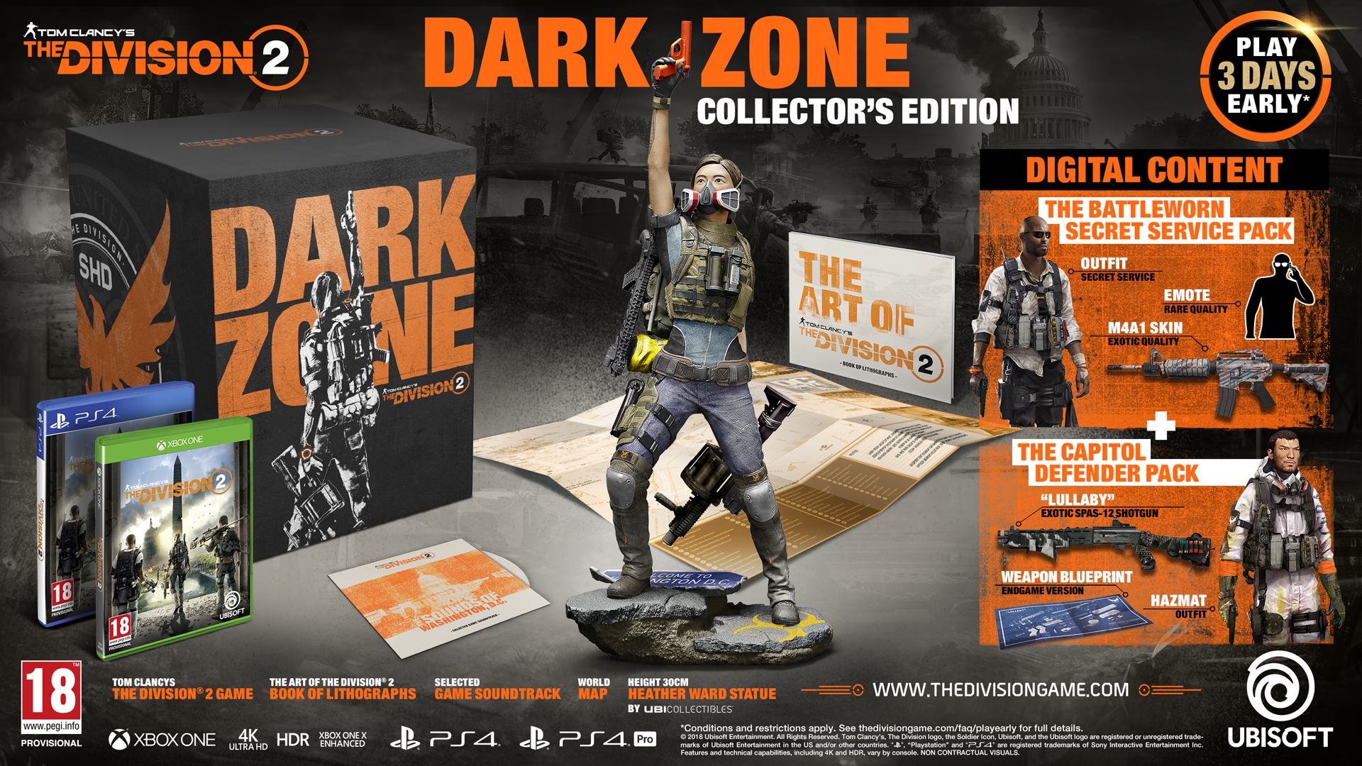 Tom Clancys The Division 2 Dark Zone Edition Press Kit