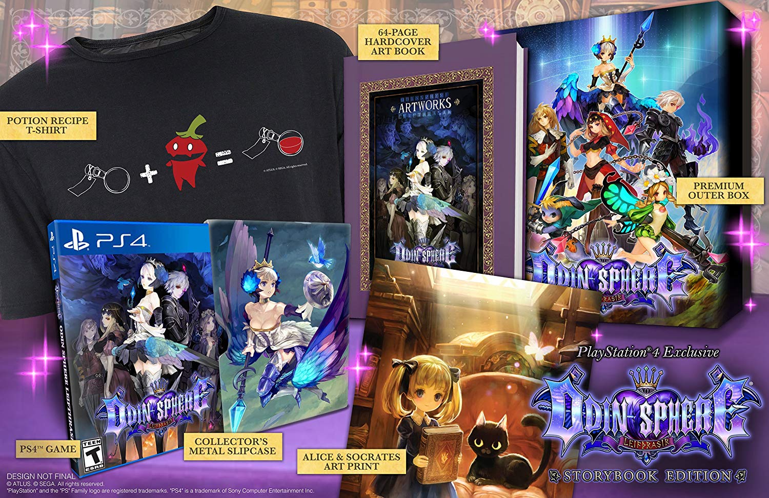 Odin Sphere: Leifthrasir - Storybook Edition - Screenshot 1