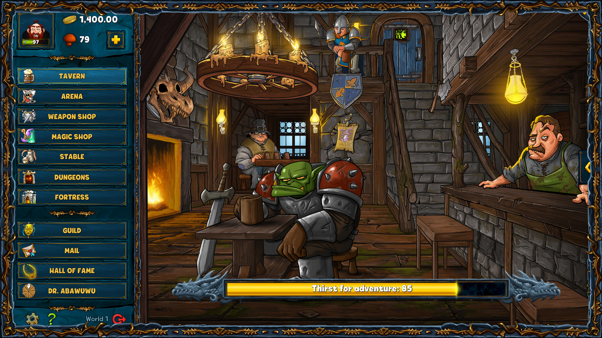 Shakes and Fidget Remastered - Screenshot 5