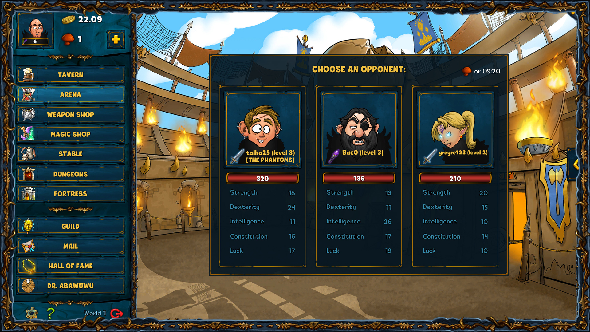 Shakes and Fidget Remastered - Screenshot 2