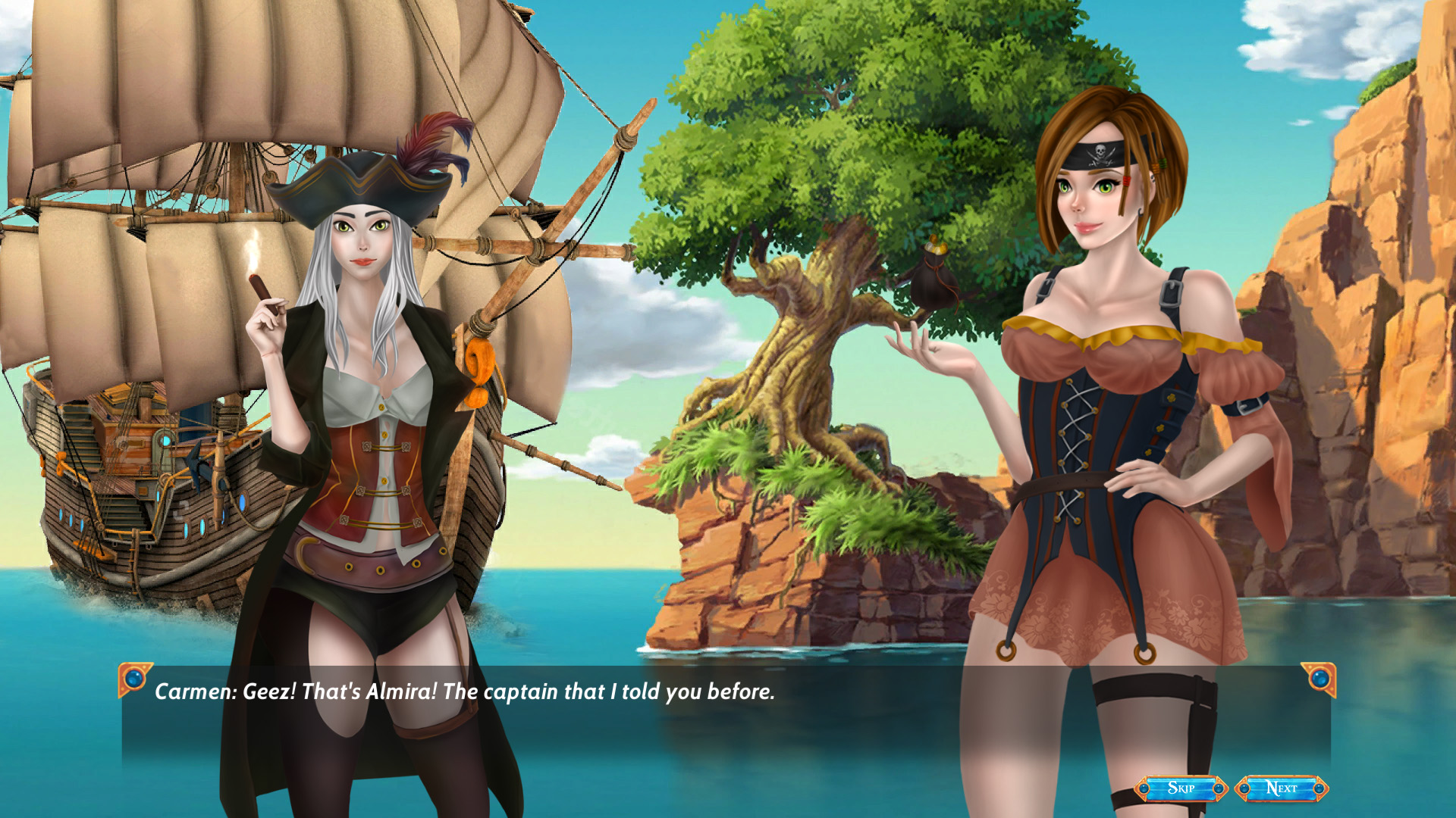 Waifu Hunter - Secret of Pirates - Screenshot 3