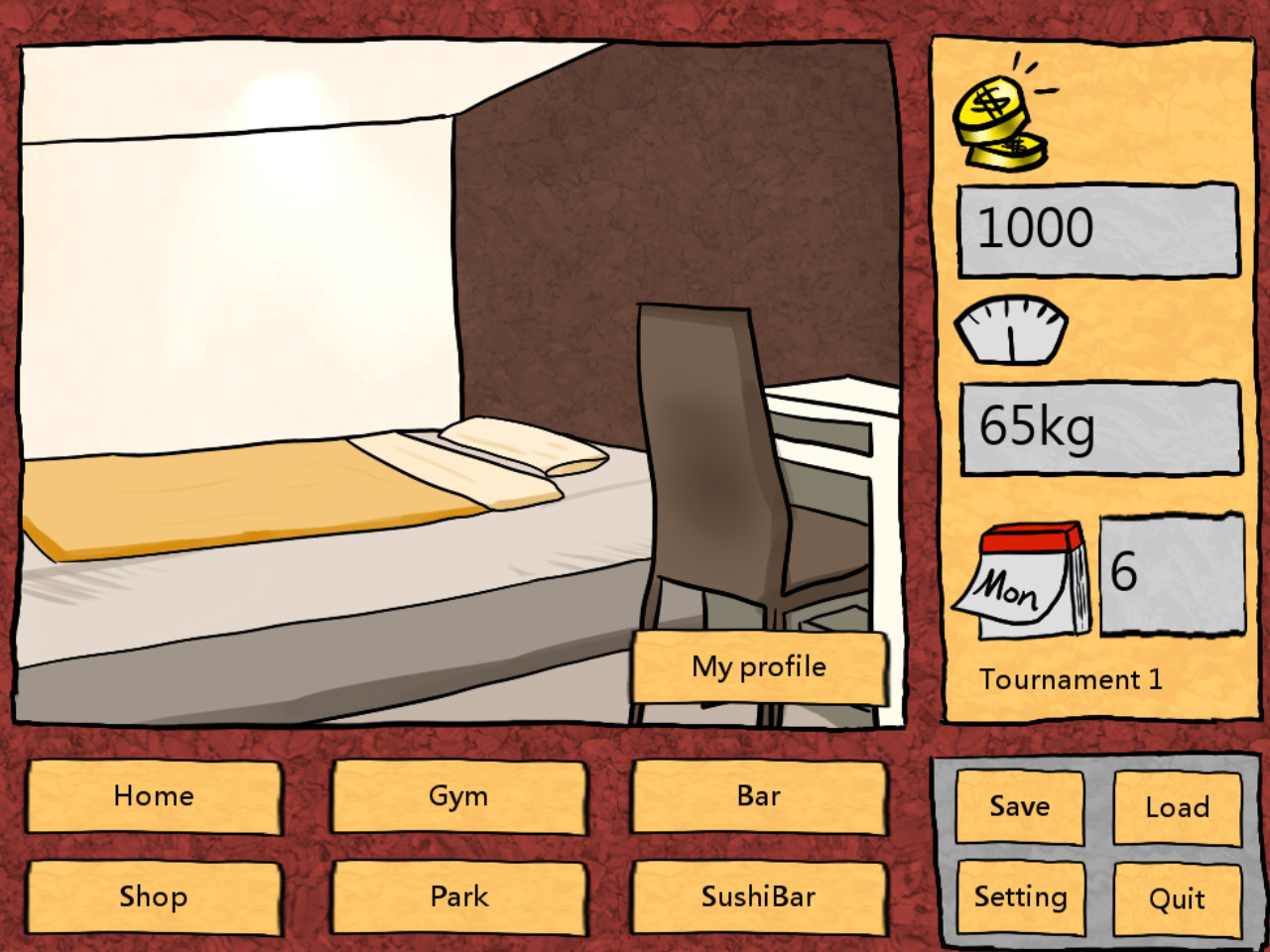 Otiiz's adventure - Sushi Champ - Screenshot 4