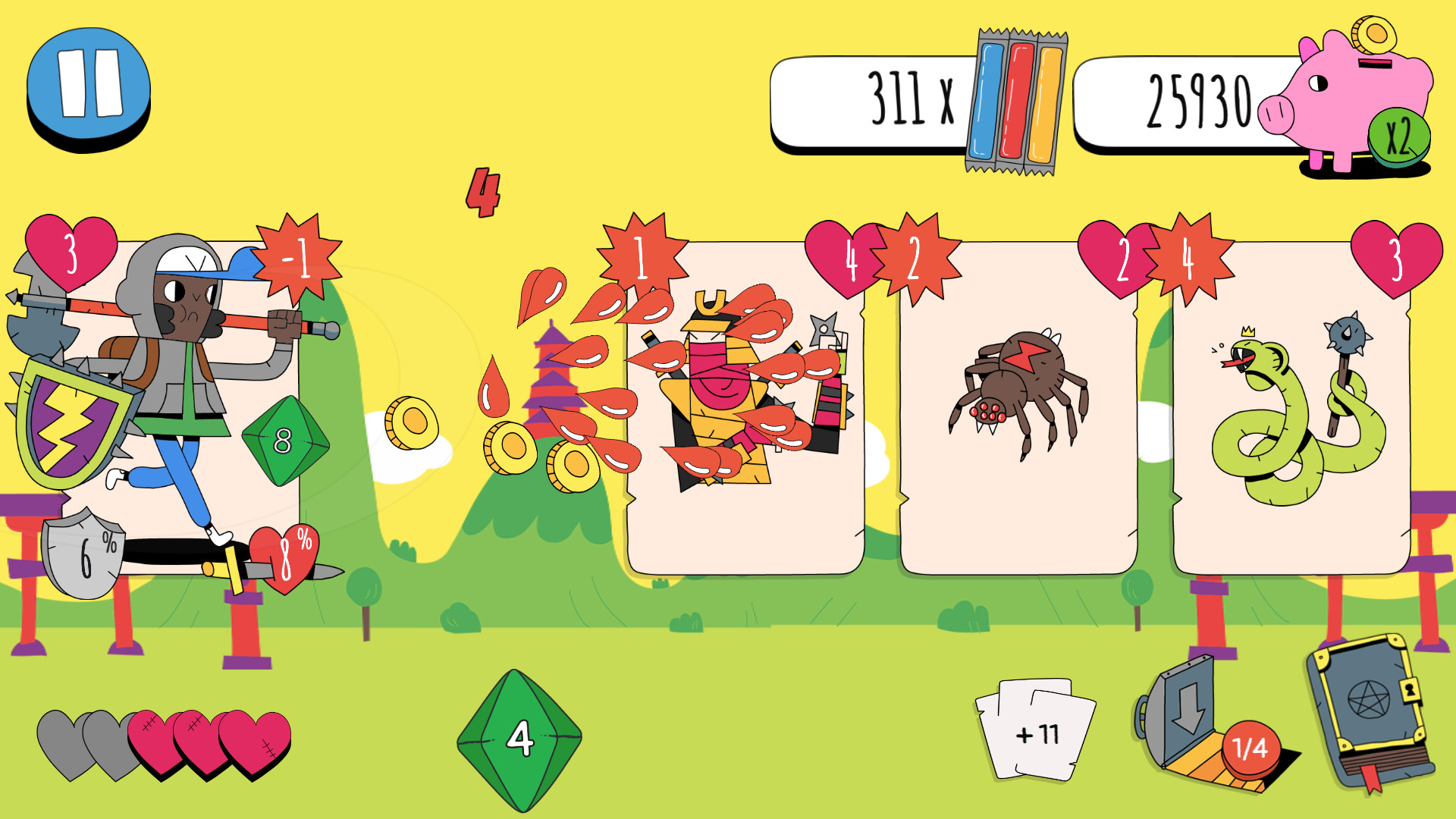 Knights of the Card Table - Screenshot 6