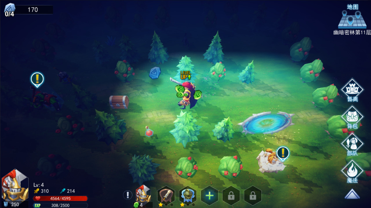 The Knight's Magic War - Screenshot 2