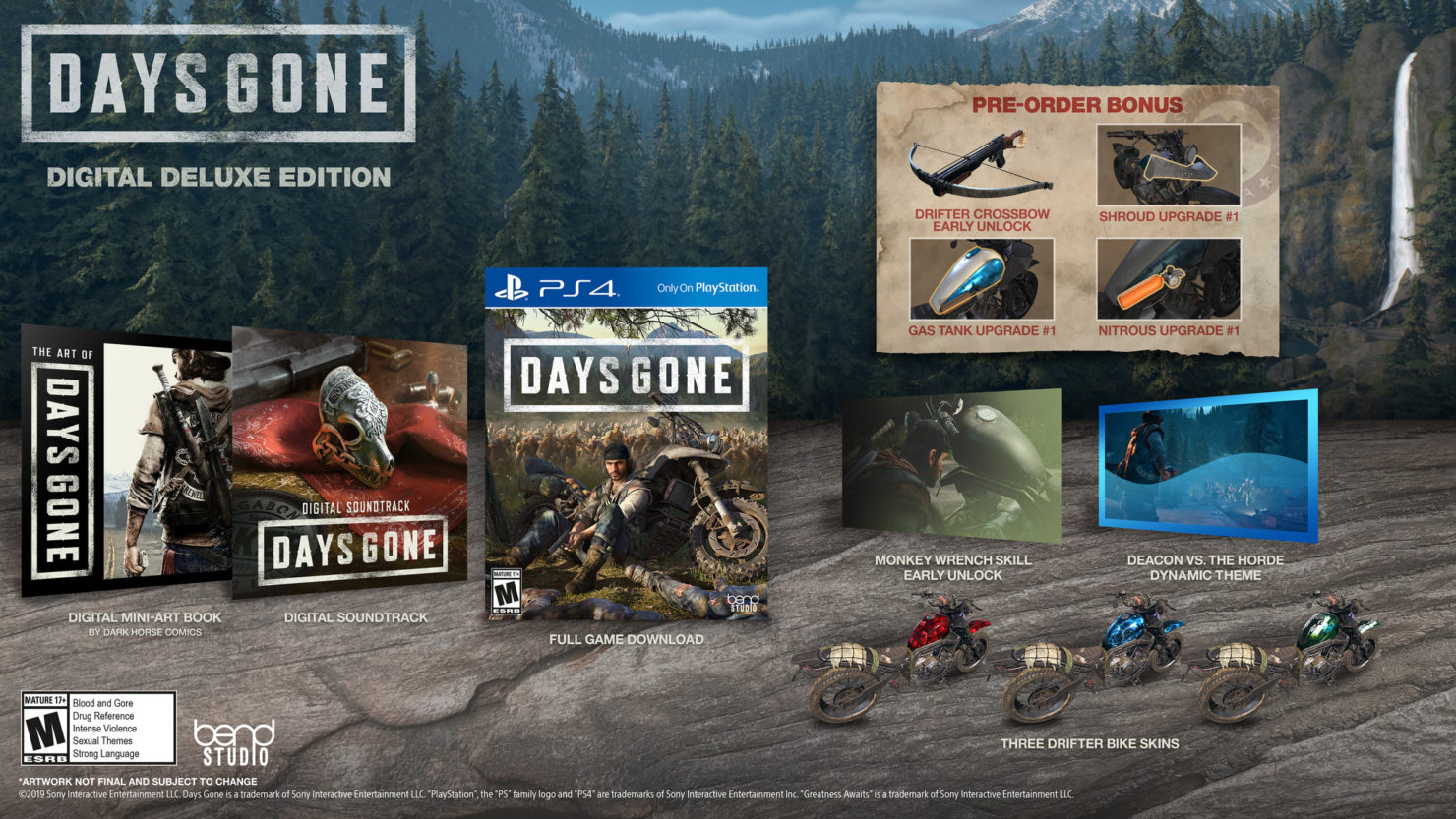 Игра Days Gone (Жизнь После) (PS4, Ps4 Games