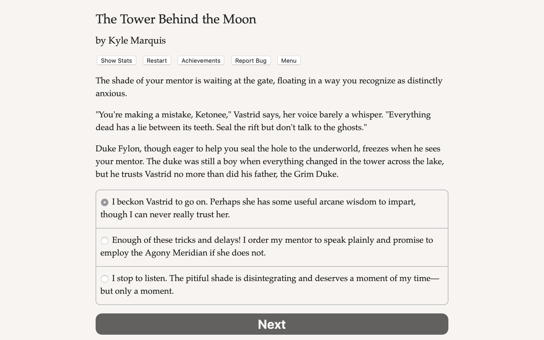 Tower Behind the Moon - Screenshot 6