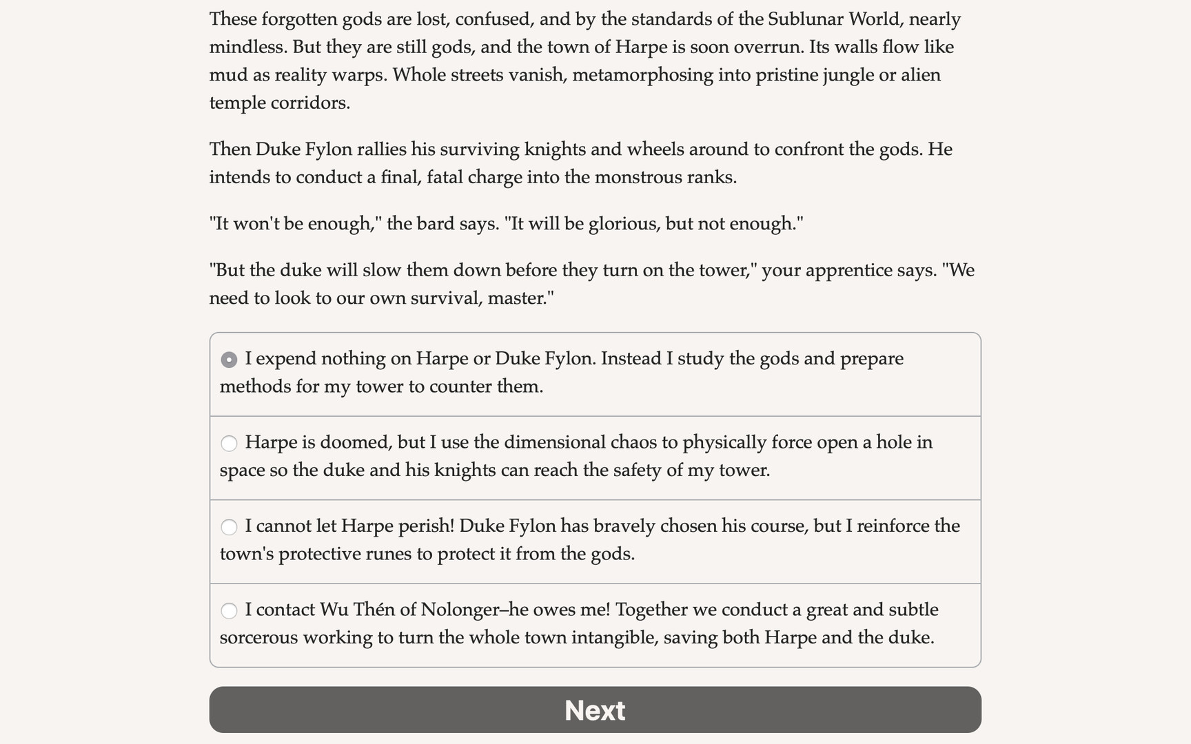 Tower Behind the Moon - Screenshot 4