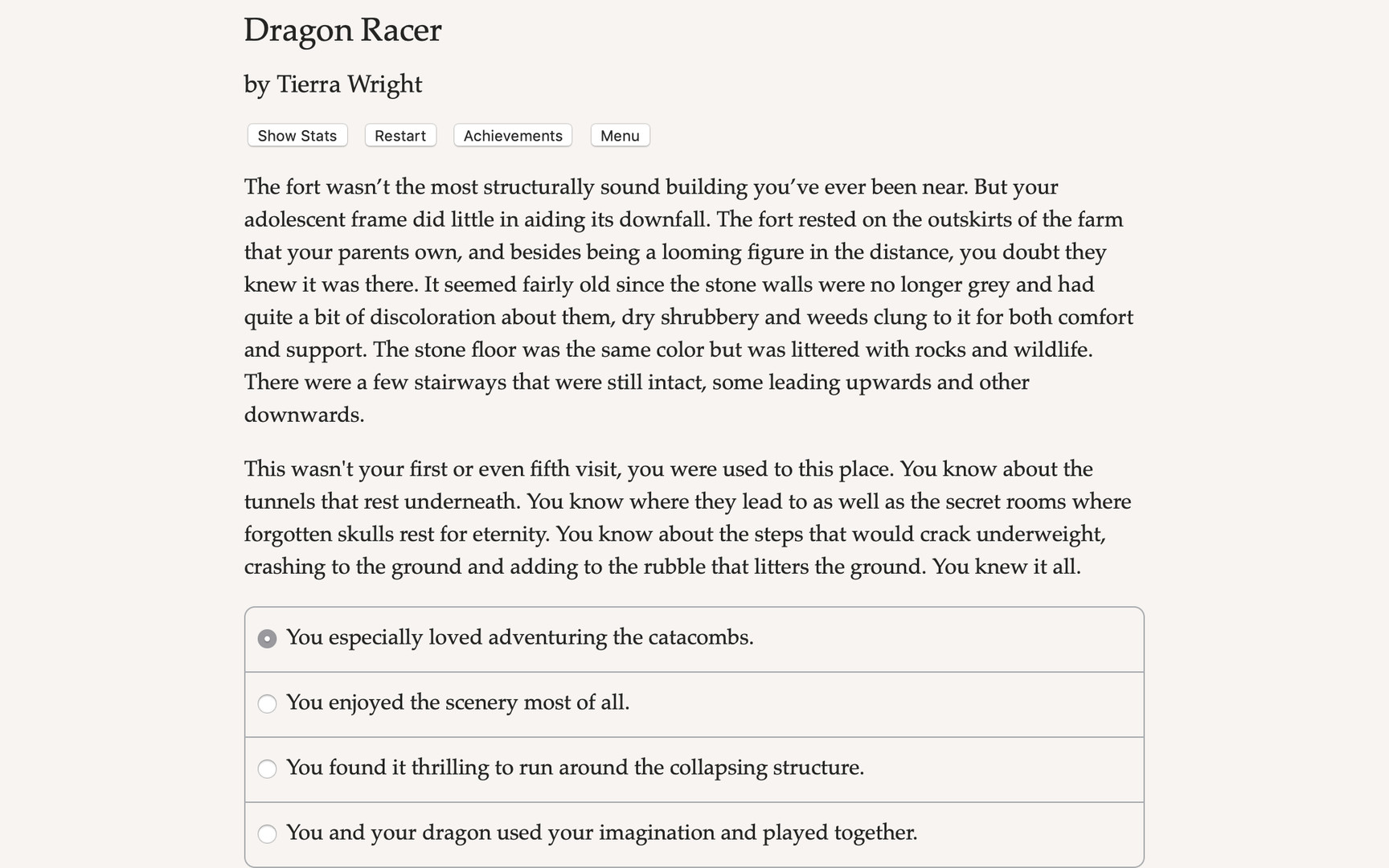 Dragon Racer - Screenshot 1