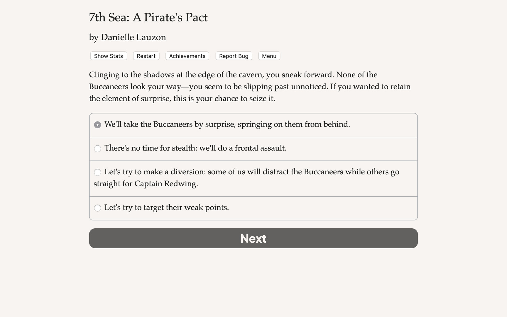 7th Sea: A Pirate's Pact - Screenshot 3