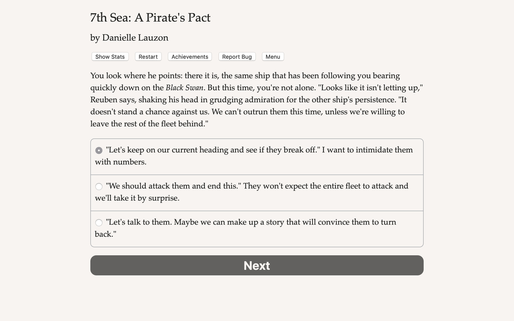 7th Sea: A Pirate's Pact - Screenshot 4