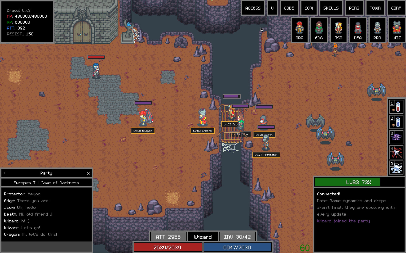 Adventure Land: The Code MMORPG - Screenshot 1