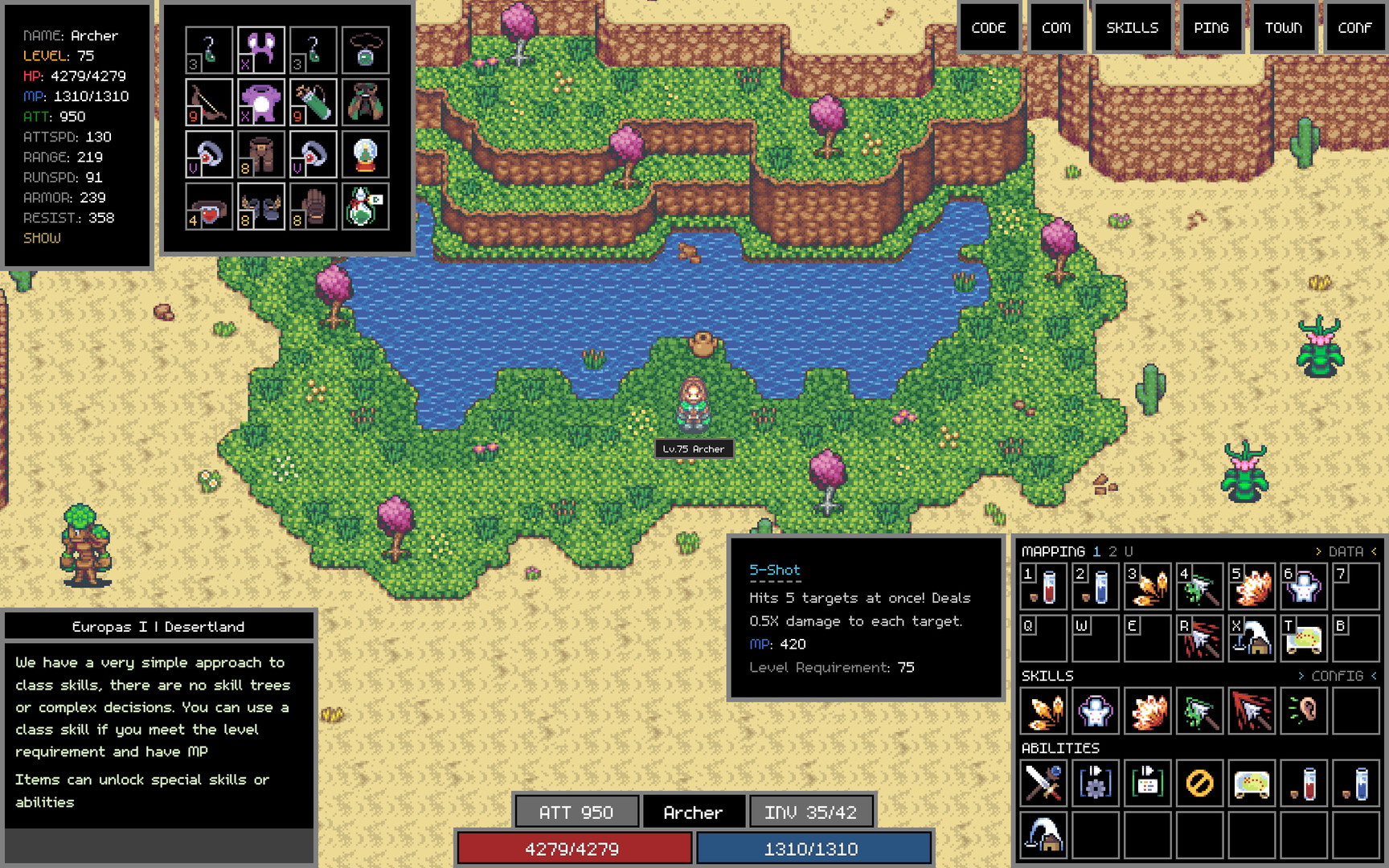 Adventure Land: The Code MMORPG - Screenshot 6