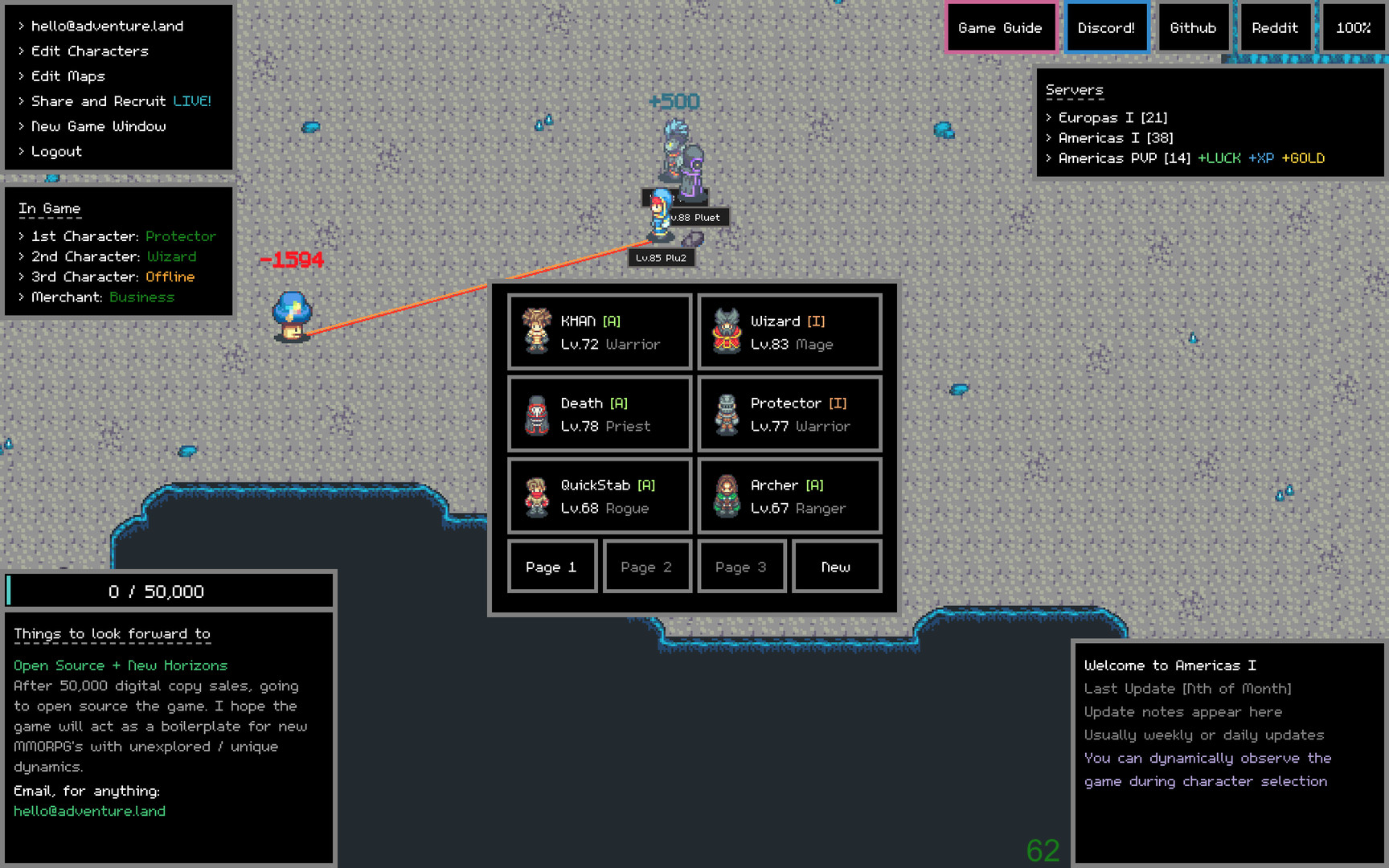 Adventure Land: The Code MMORPG - Screenshot 7