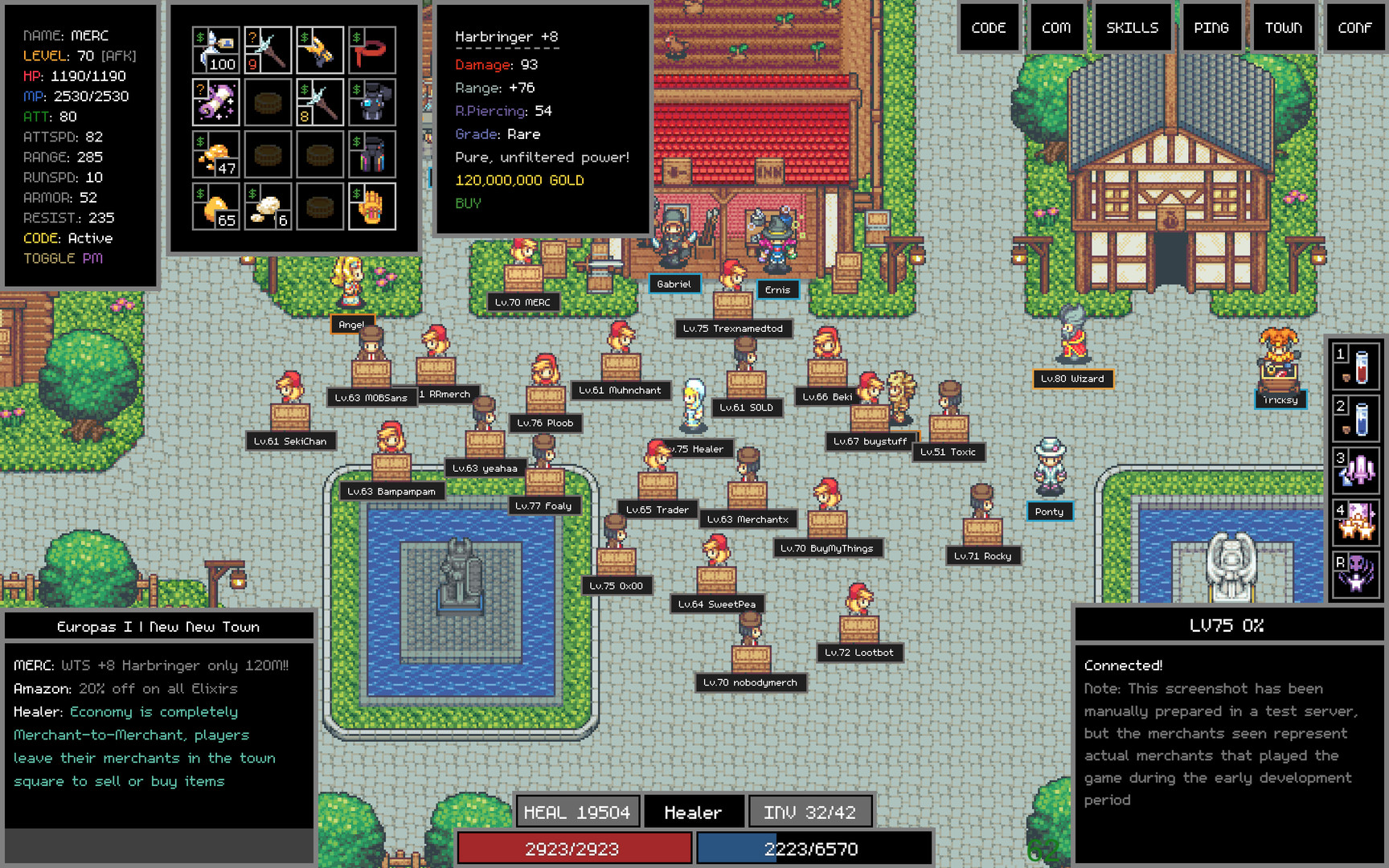 Adventure Land: The Code MMORPG - Screenshot 5