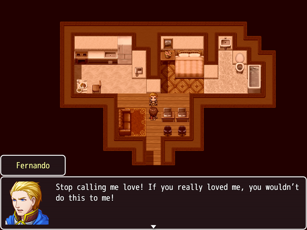 Sick Love - An RPG Maker Novel - Screenshot 2