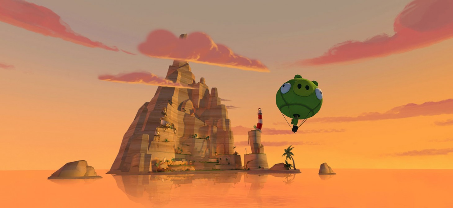 illustration de Angry Birds VR: Isle of Pigs