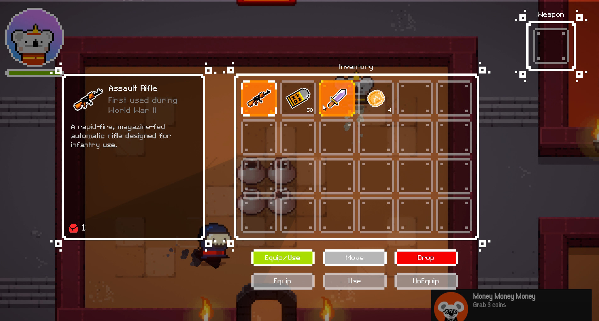 Battle Kaola Rogue - Screenshot 1