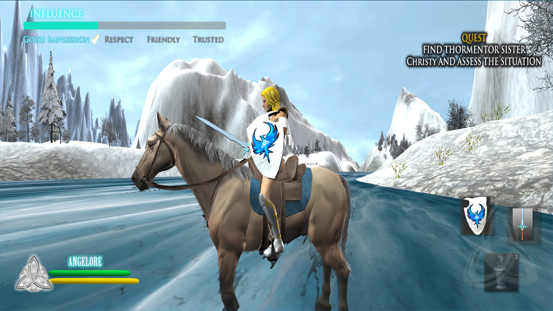 Angel Light the Elven Truce - Screenshot 3