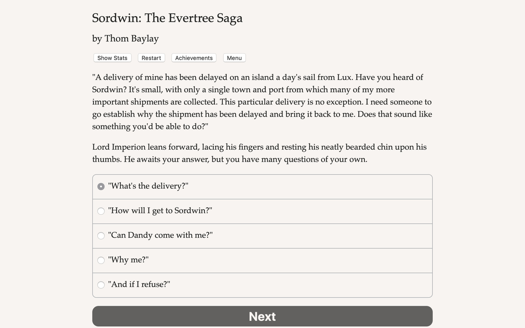 Sordwin: The Evertree Saga - Screenshot 3