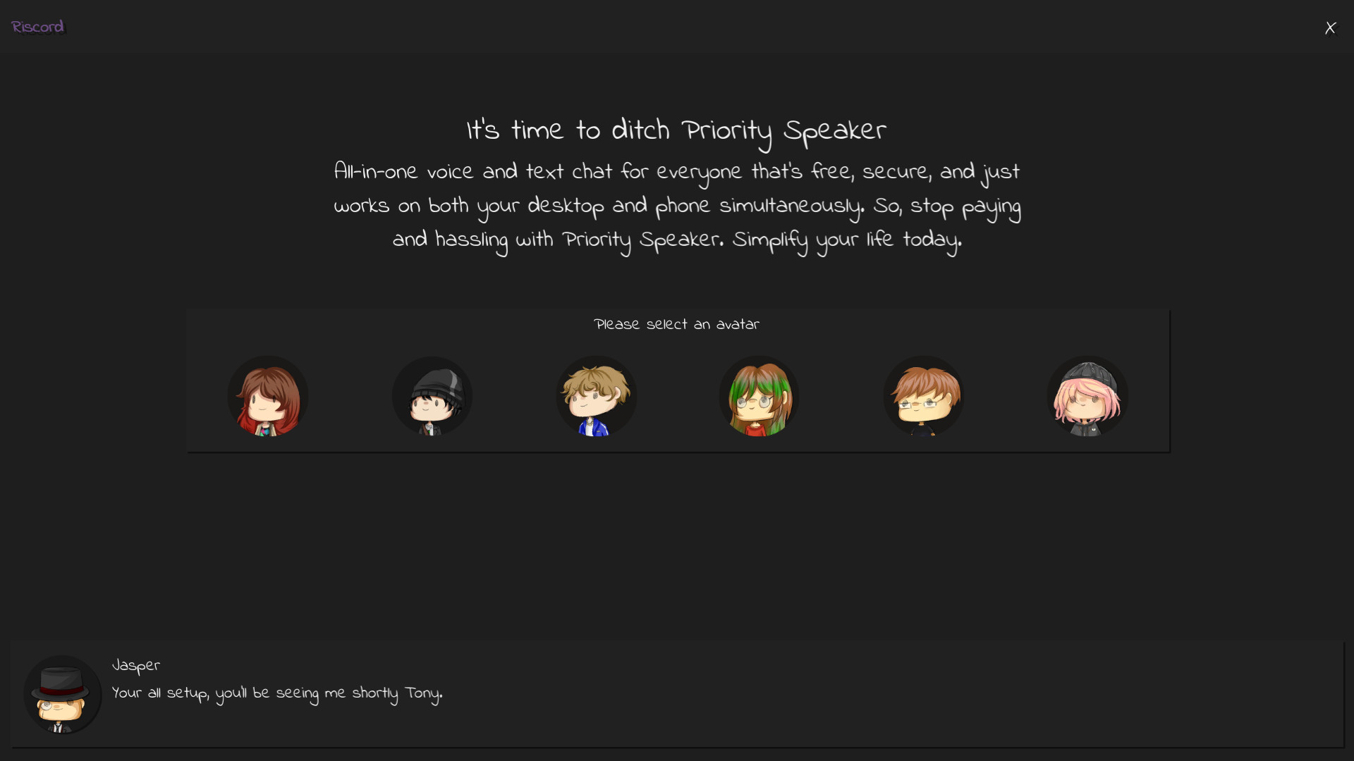 Riscord - Screenshot 3