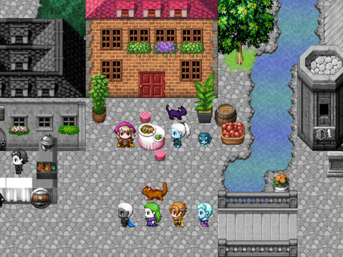 Tales of Nebezem RPG: Red Peril - Screenshot 1