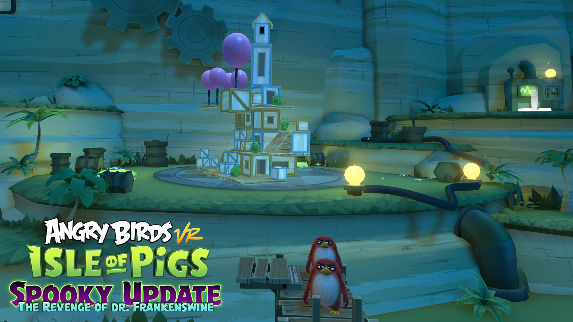 illustration de Angry Birds VR: Isle of Pigs