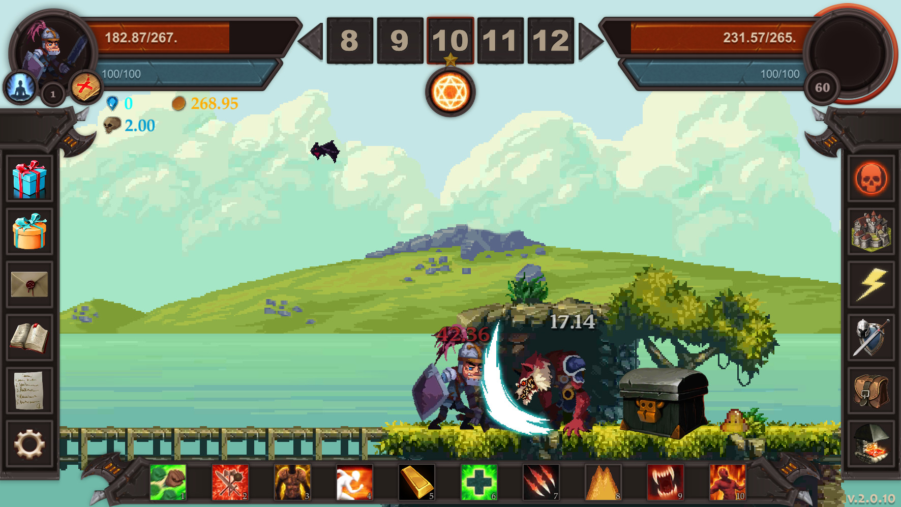 Clicker Warriors - Screenshot 1