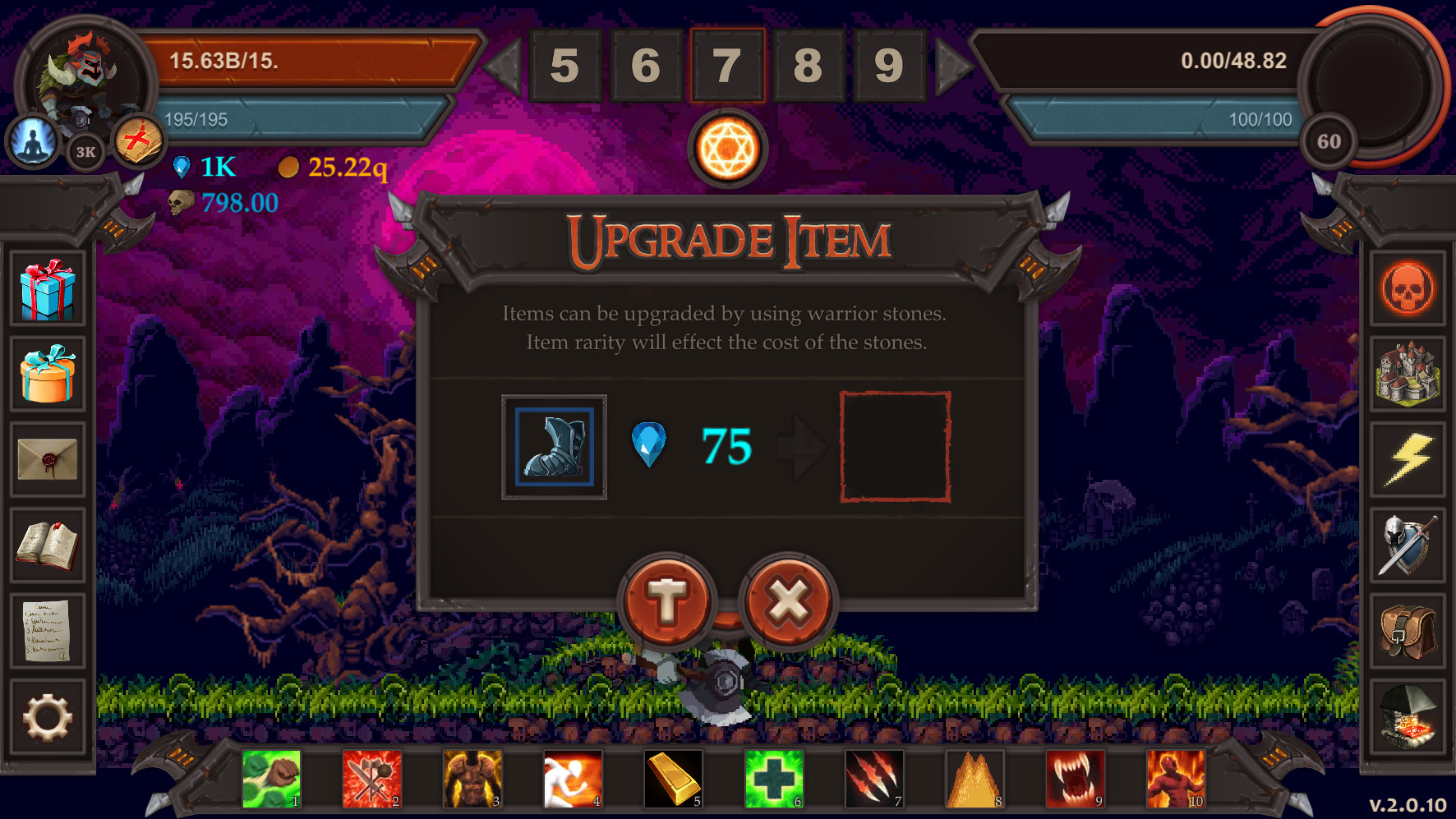 Clicker Warriors - Screenshot 6