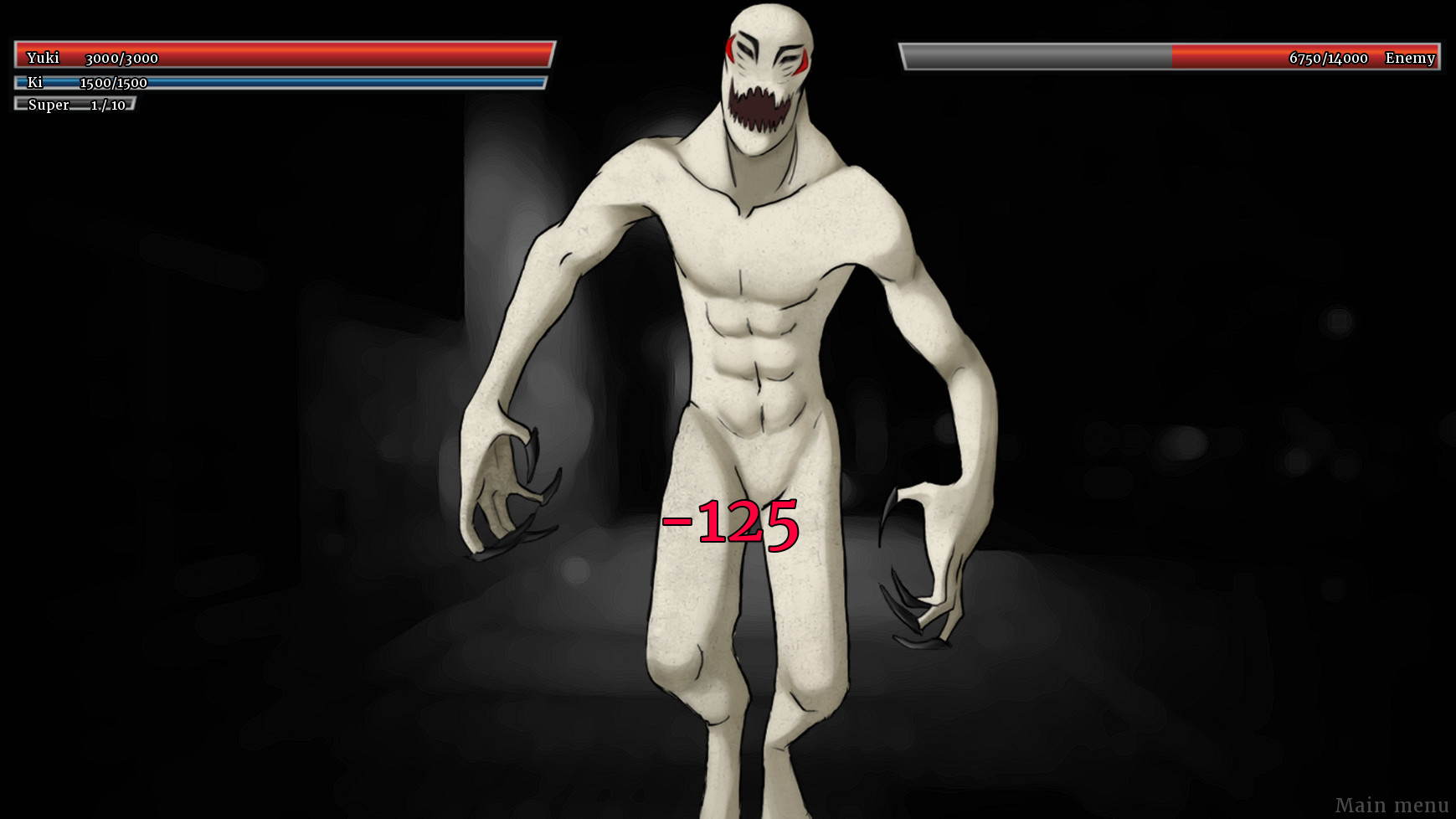 Winter's Empty Mask - Visual novel - Screenshot 4