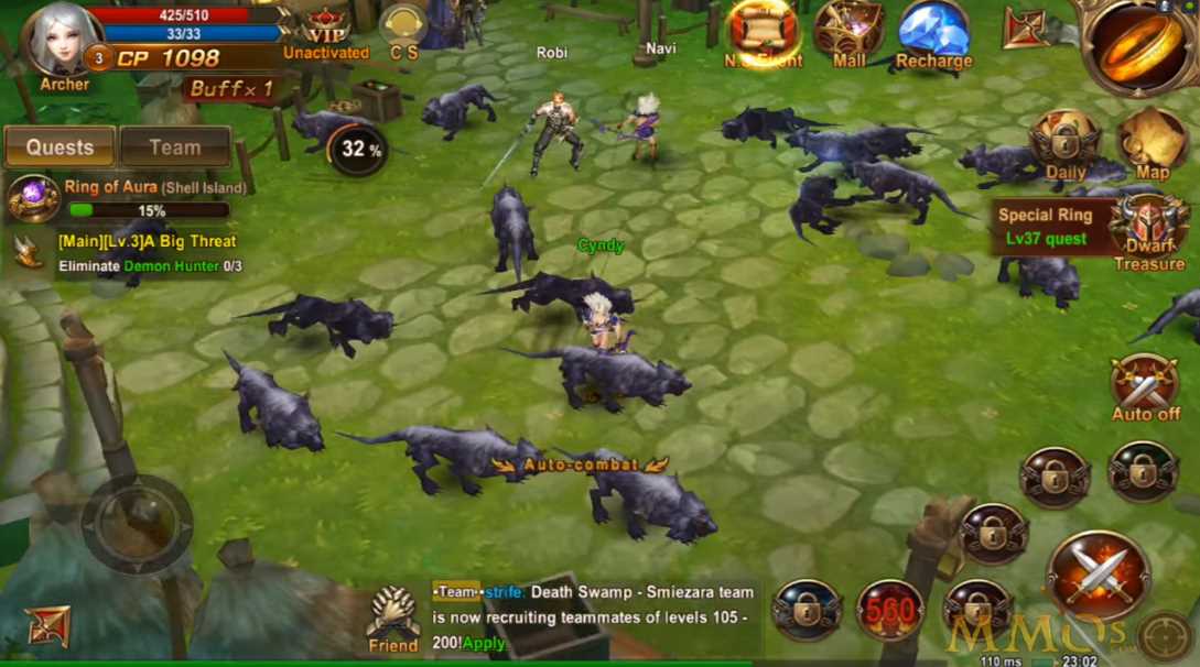 Blades and Rings - Screenshot 1