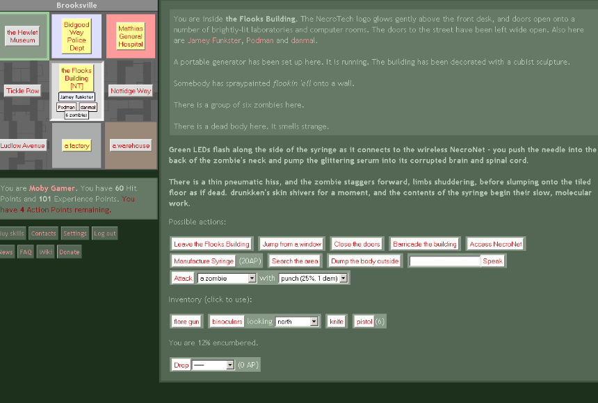 Urban Dead - Screenshot 1