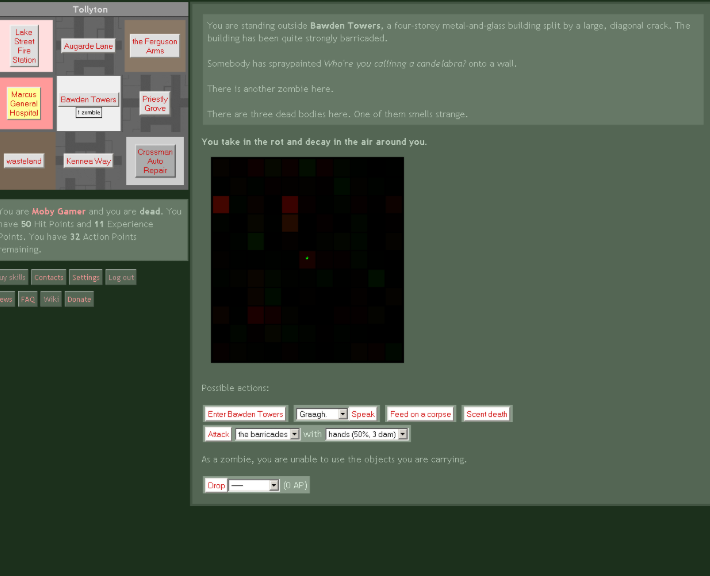 Urban Dead - Screenshot 2