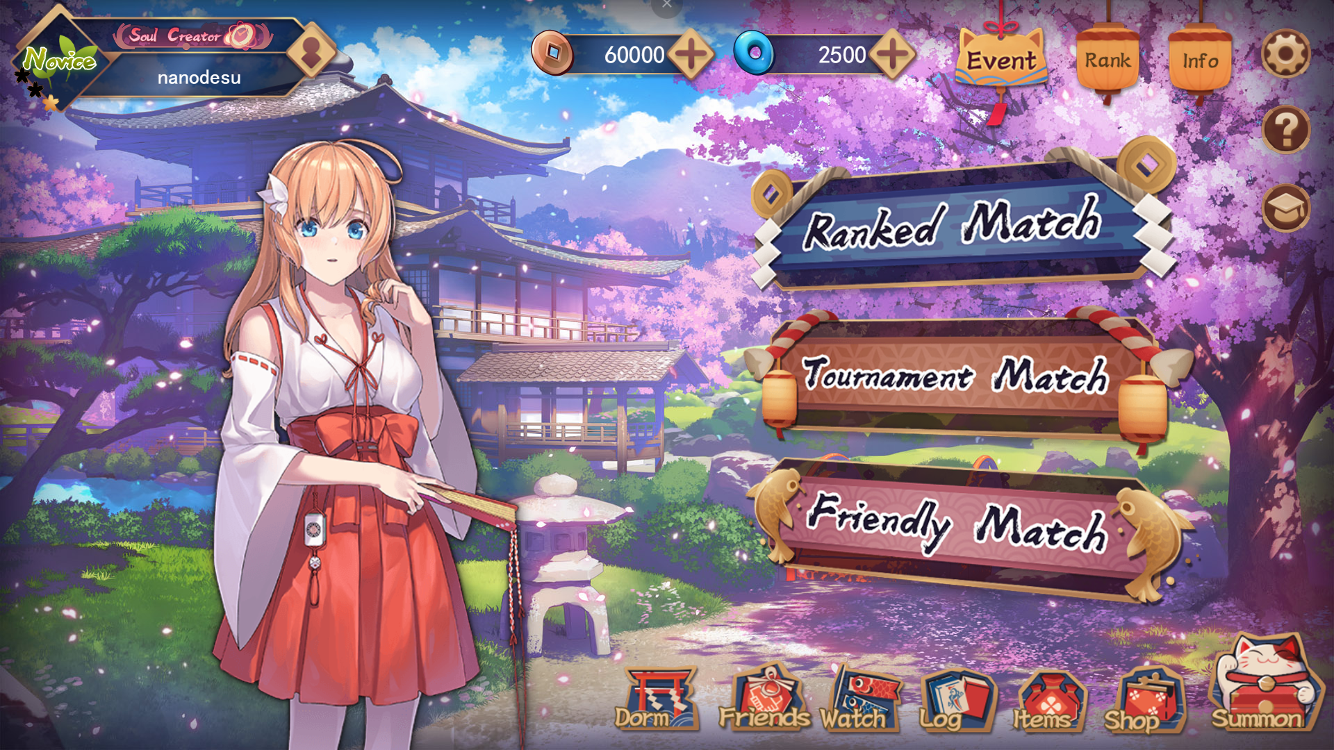 Screenshot of Mahjong Soul (Browser, 2019) - MobyGames