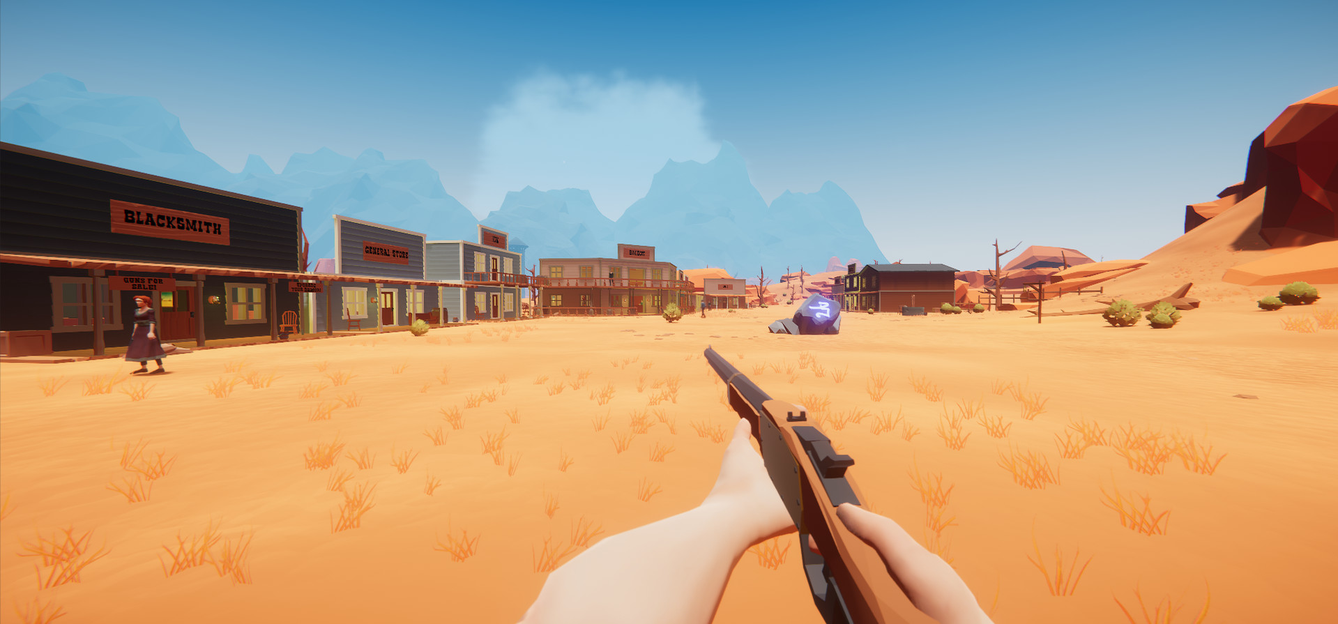Wild West and Wizards - Screenshot 1