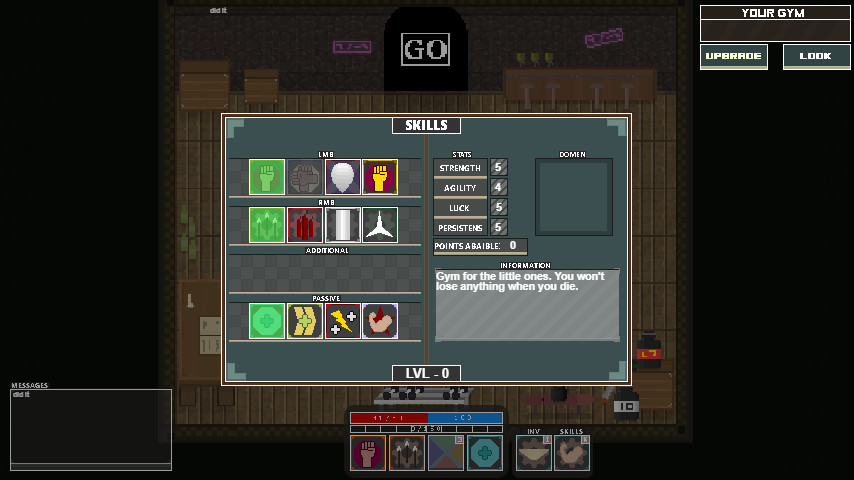 Deep Dungeon: Gym - Screenshot 4